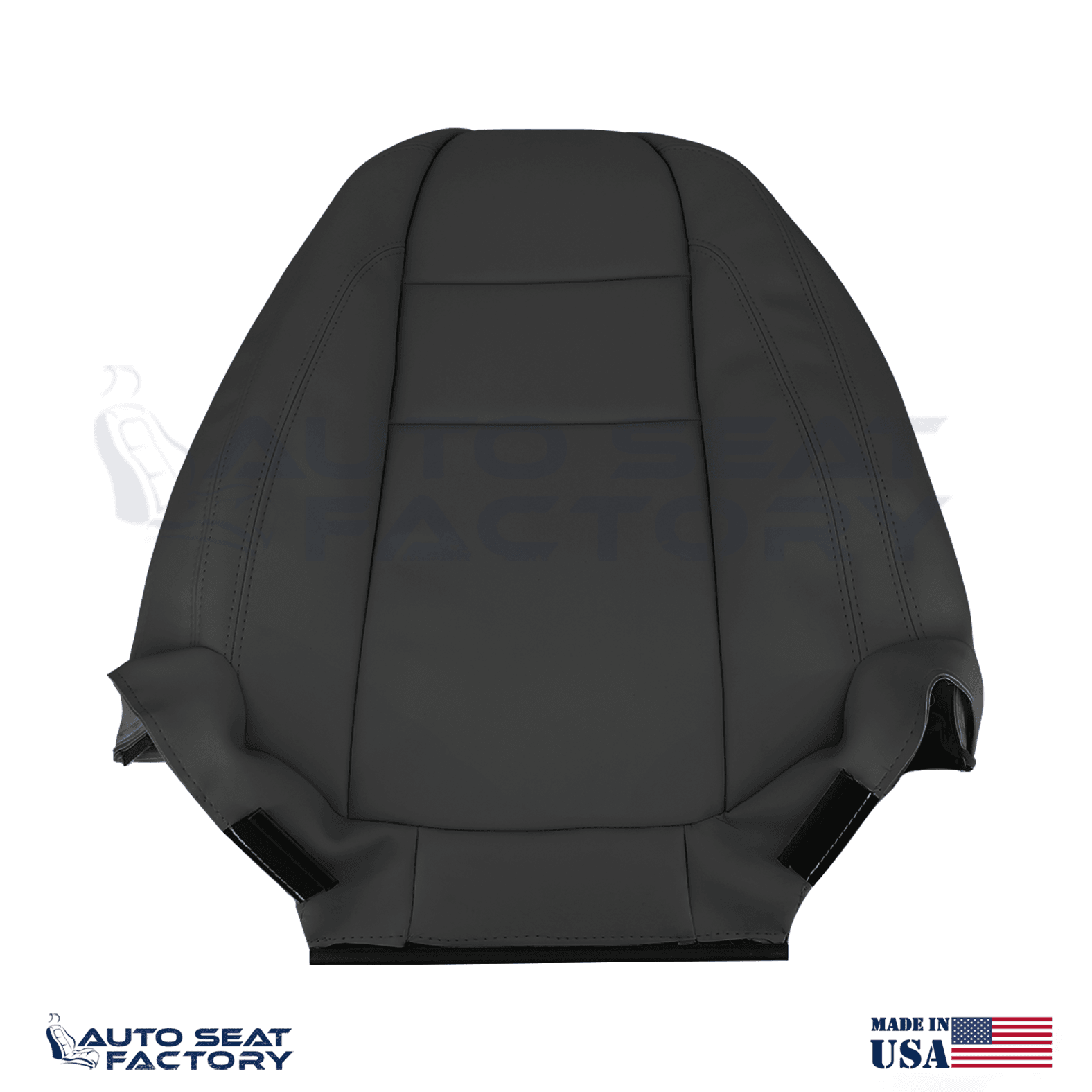 Replacement Fits 2007 - 2010 Volvo C70 Left & Right Top Black Vinyl Seat Covers