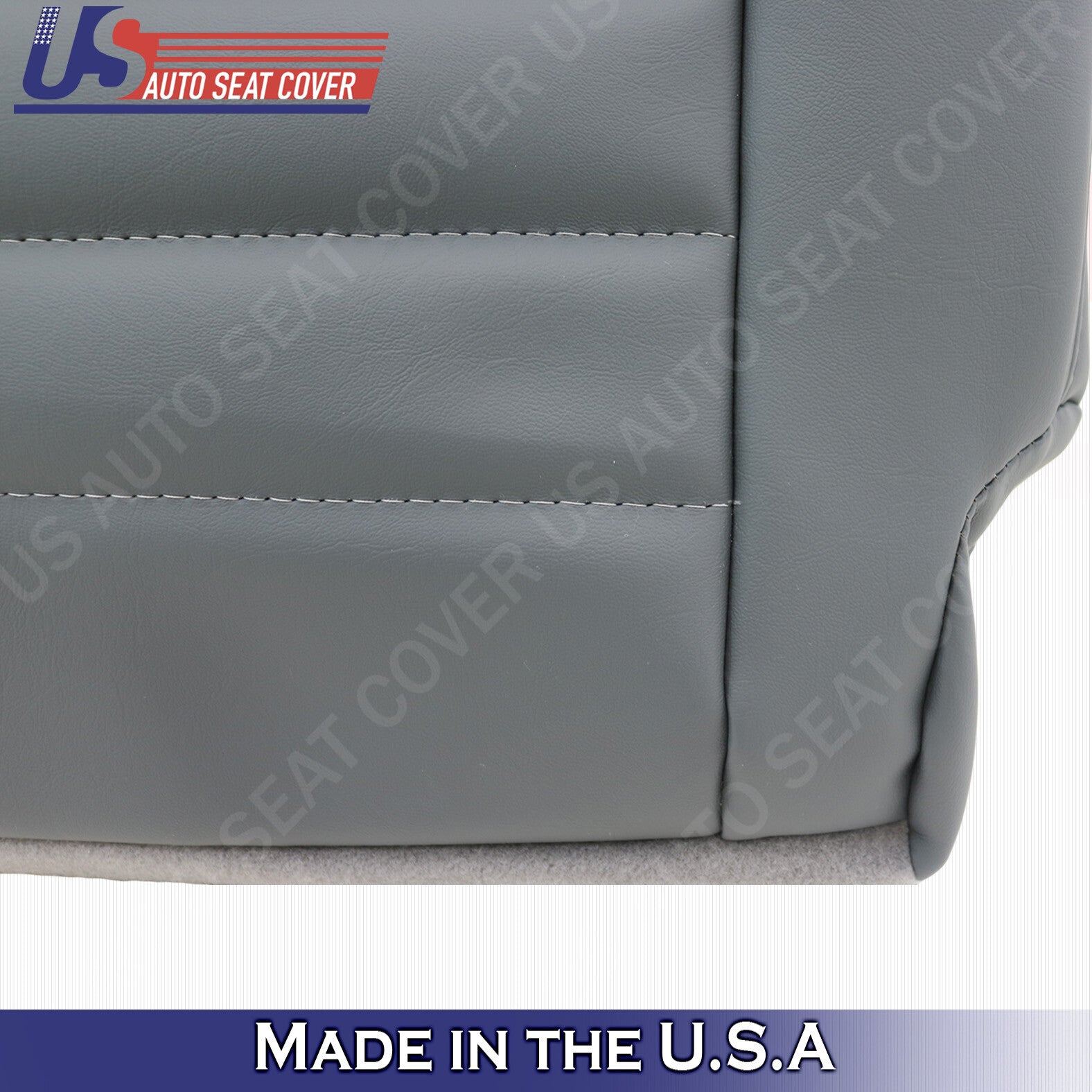 2016-2018 Fits Dodge Ram 2500 ST Base- BOTTOMS Vinyl Seat Cover Replacement Gray