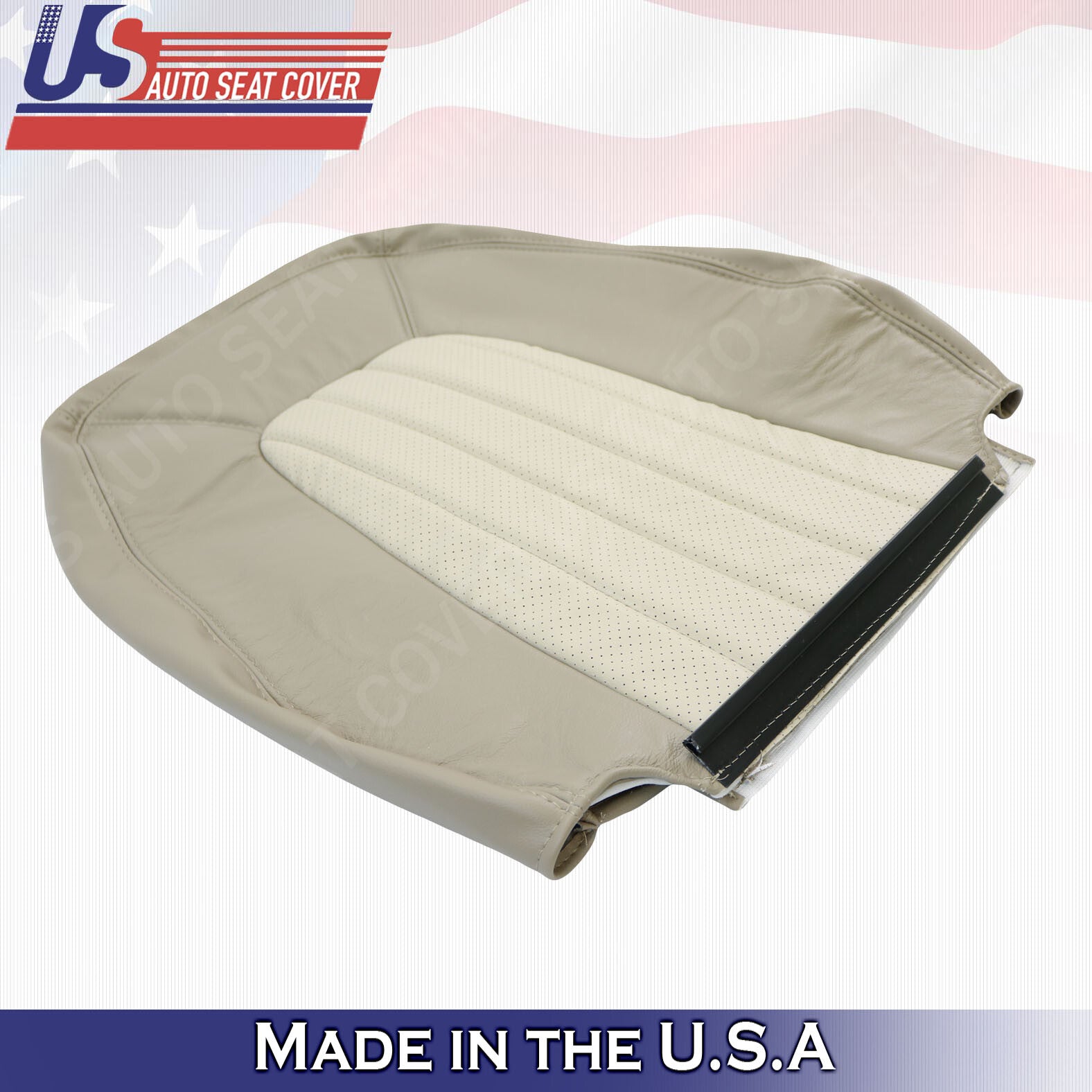 2002 2003 2004 2005 Mercury Mountaineer PASSENGER Top Bottom Leather Seat Tan