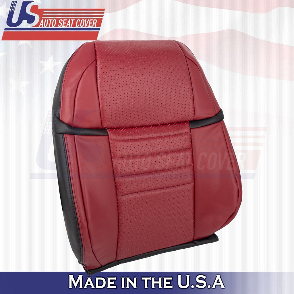2017 2018 Fits Lexus GS350 F-Sport Driver & Passenger Top Leather Seat Cover Red