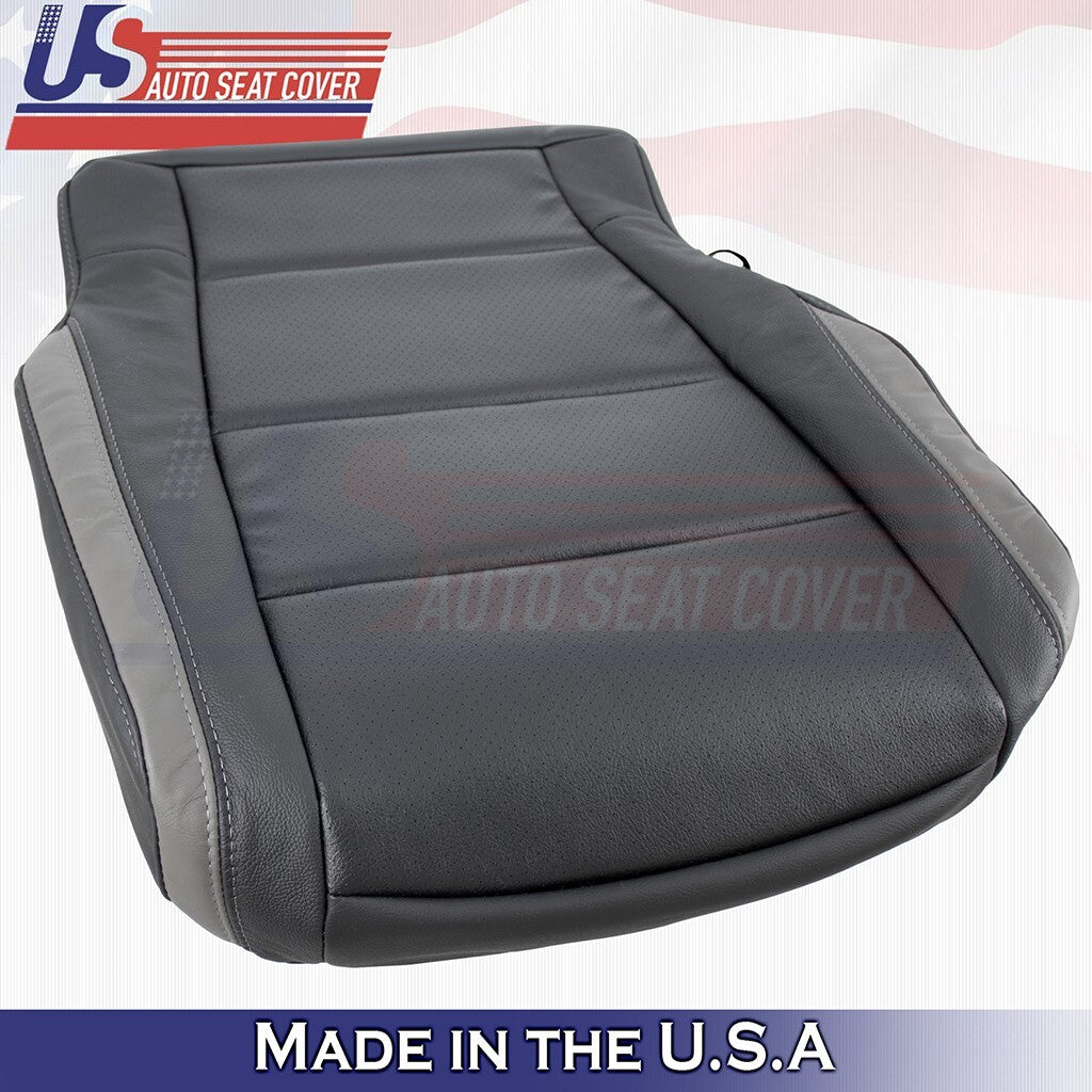 2017 2018 Fits Ford F150 Raptor Passenger Bottom Perf Leather Cover Black