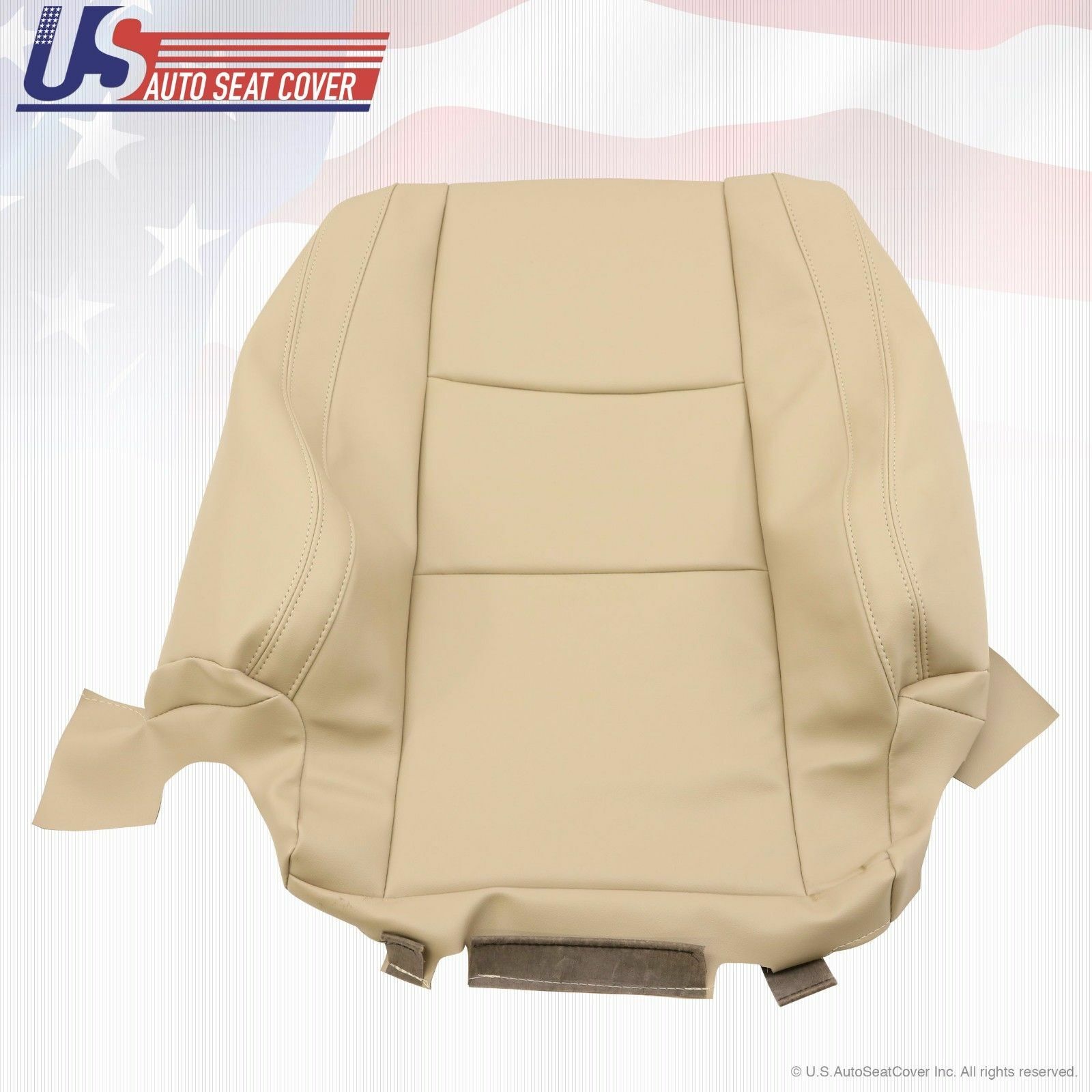 Fits 03 - 2009 Lexus GX470 Driver Lean Back Replacement Leather Seat Cover Tan