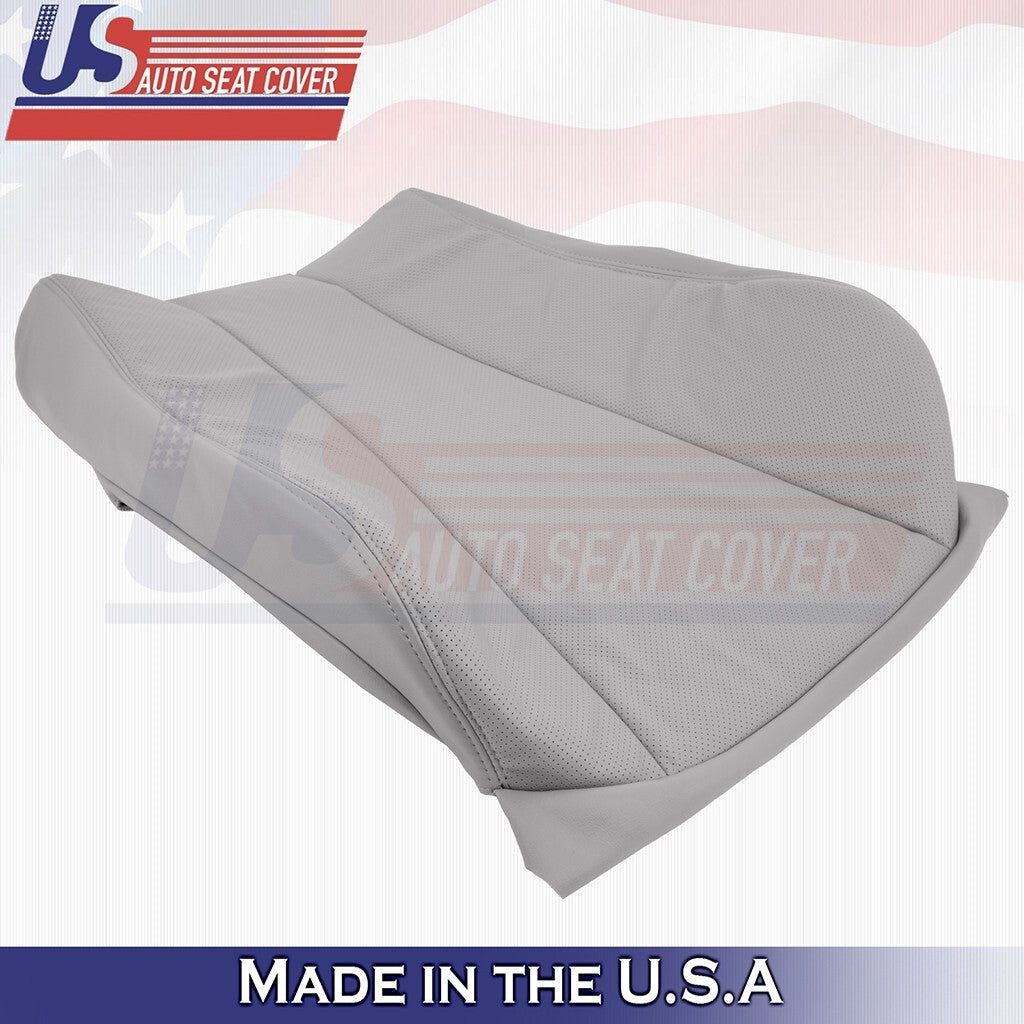 2000 to 2006 Fits Mercedes Benz S500 Passenger Bottom & Top Leather Cover Gray