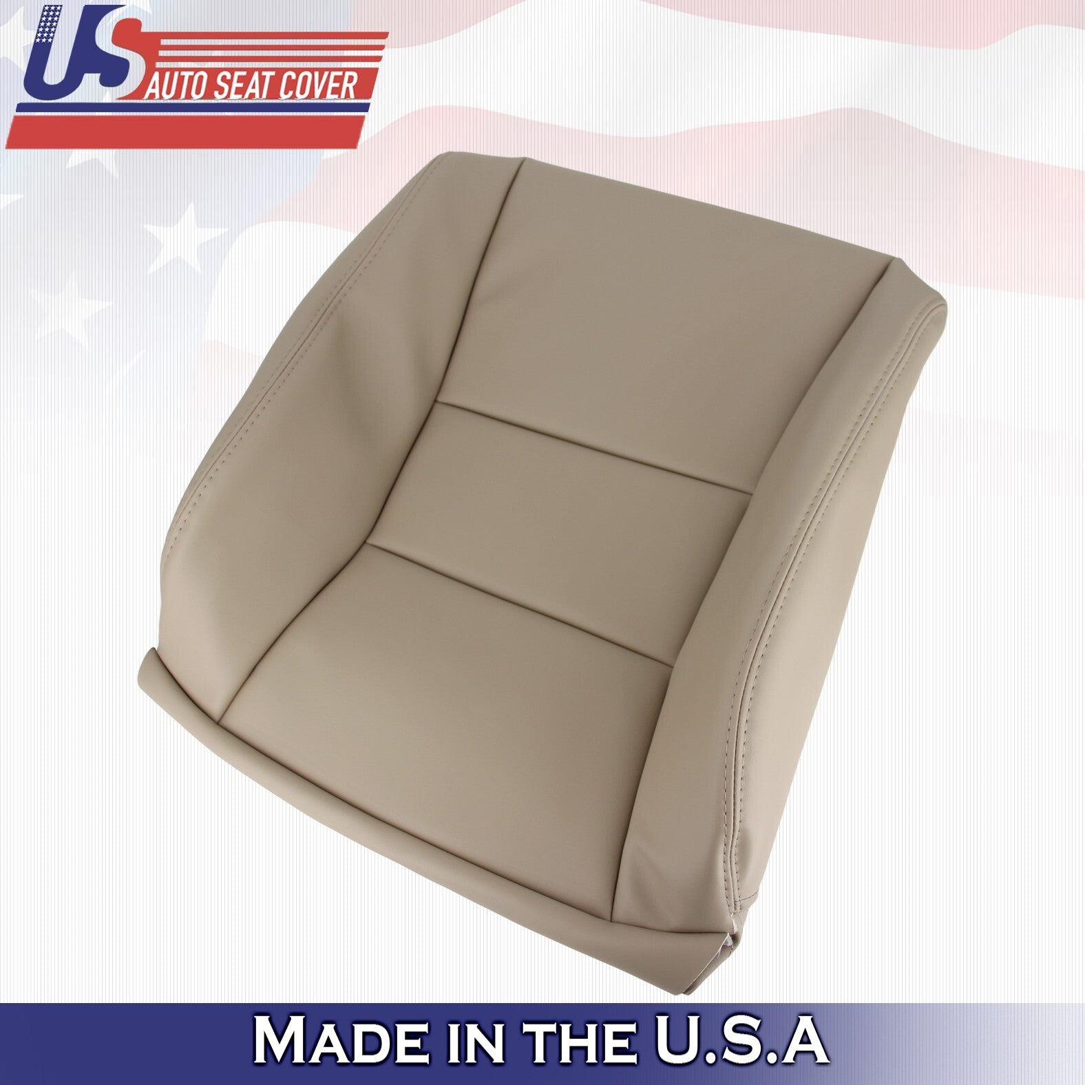 1995 1996 1997 For Lexus LX450 Front Driver Side Top Leather Seat Cover Tan