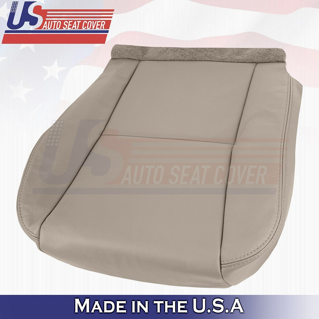 2002 -2006 Fits Toyota Camry Driver Side Bottom Leather Seat Cover Taupe