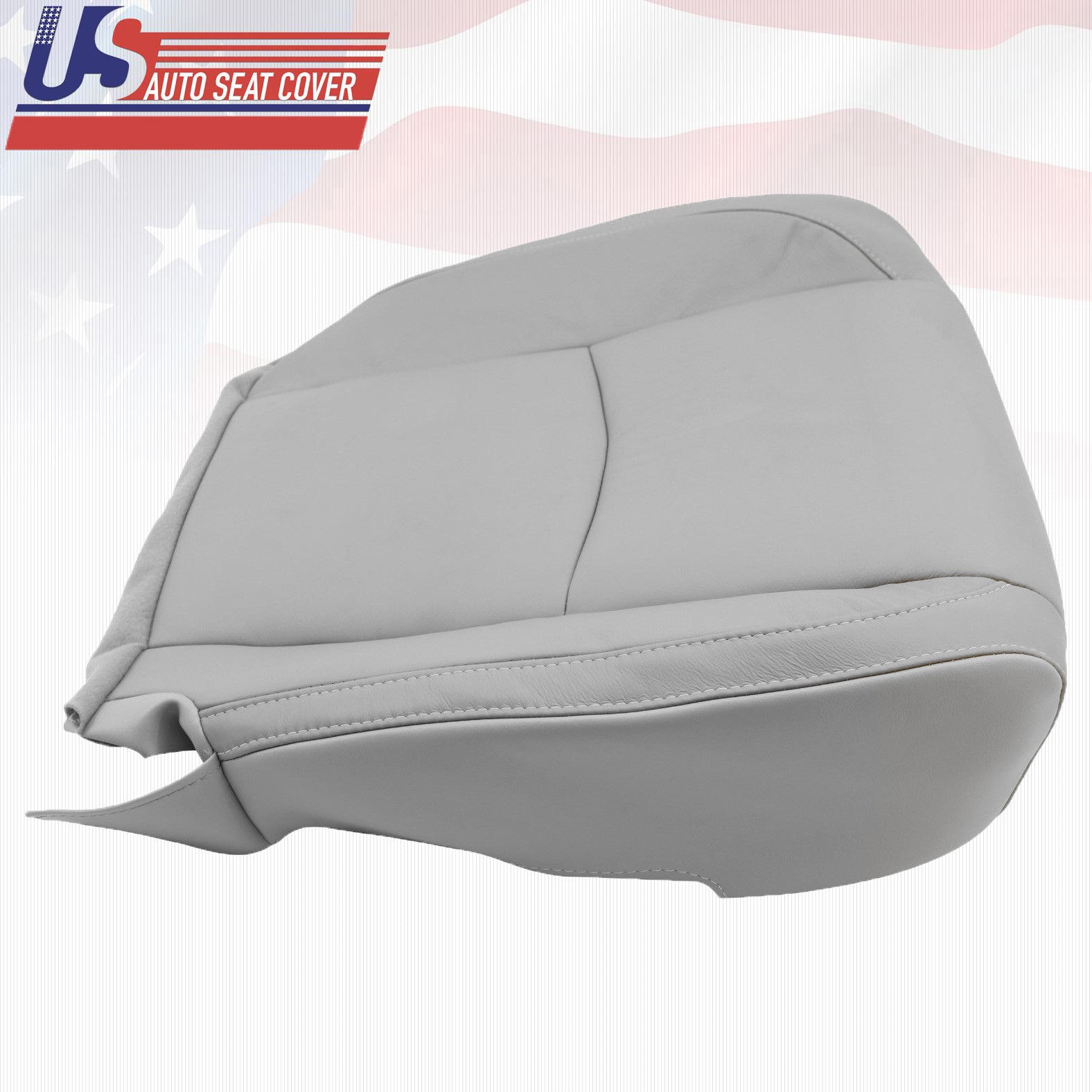 Fits 2004 Lexus RX330 - Front DRIVER Bottom Replacement Cover All Leather Gray