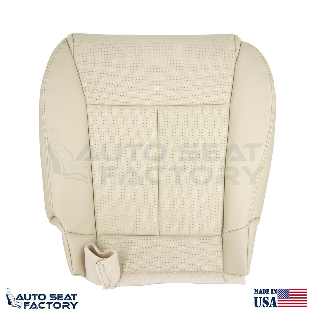 Replacement 2006 - 2010 Fits Infiniti M45 M35 Front Wheat Leather Covers, Perf.