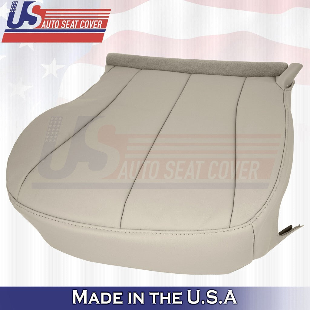 2007 to 2011 Fits Toyota Camry Driver Bottom & Top Leather Seat Cover Tan