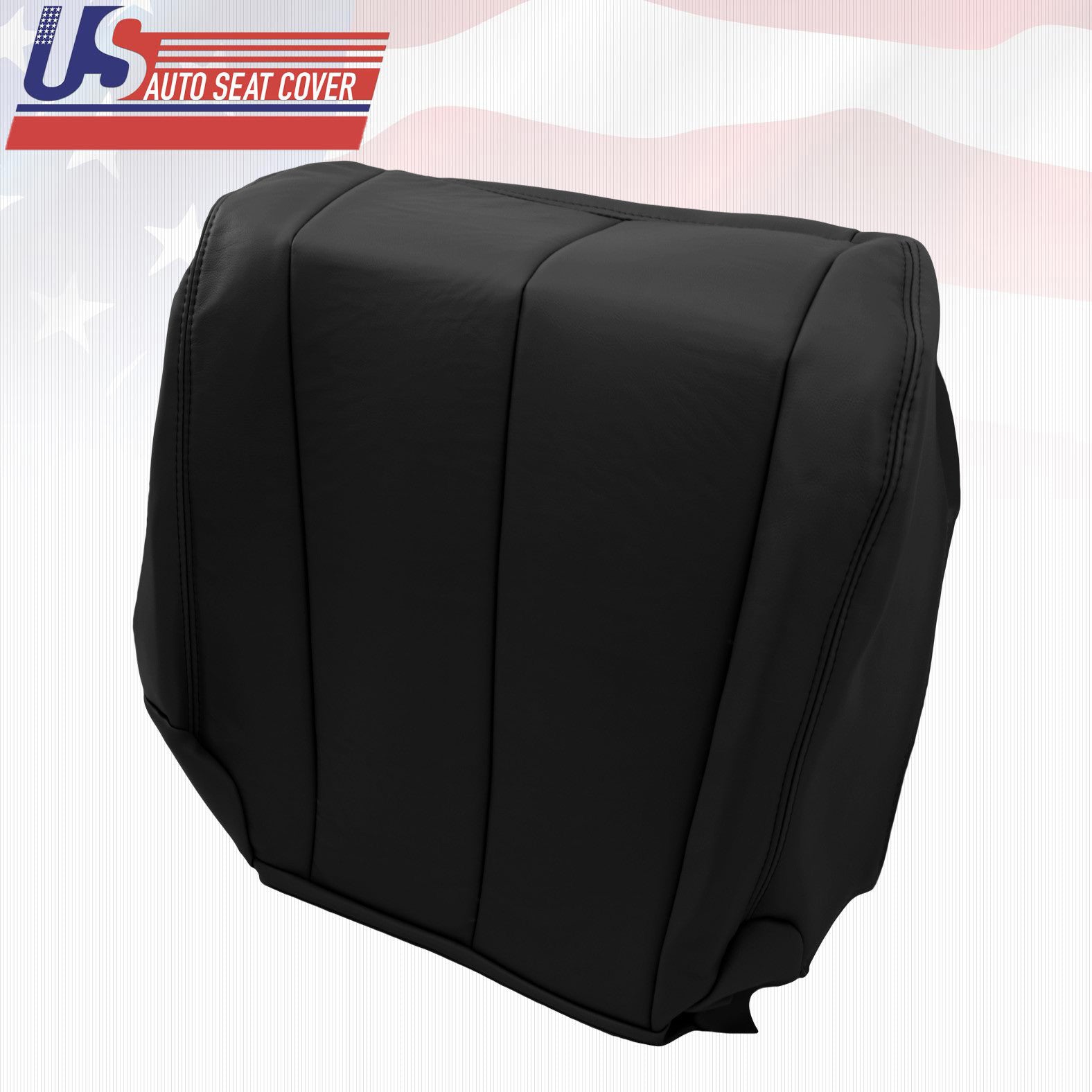 2003 - 2007 Driver & Passenger Bottom Leather Seat Cover Black For Nissan Murano