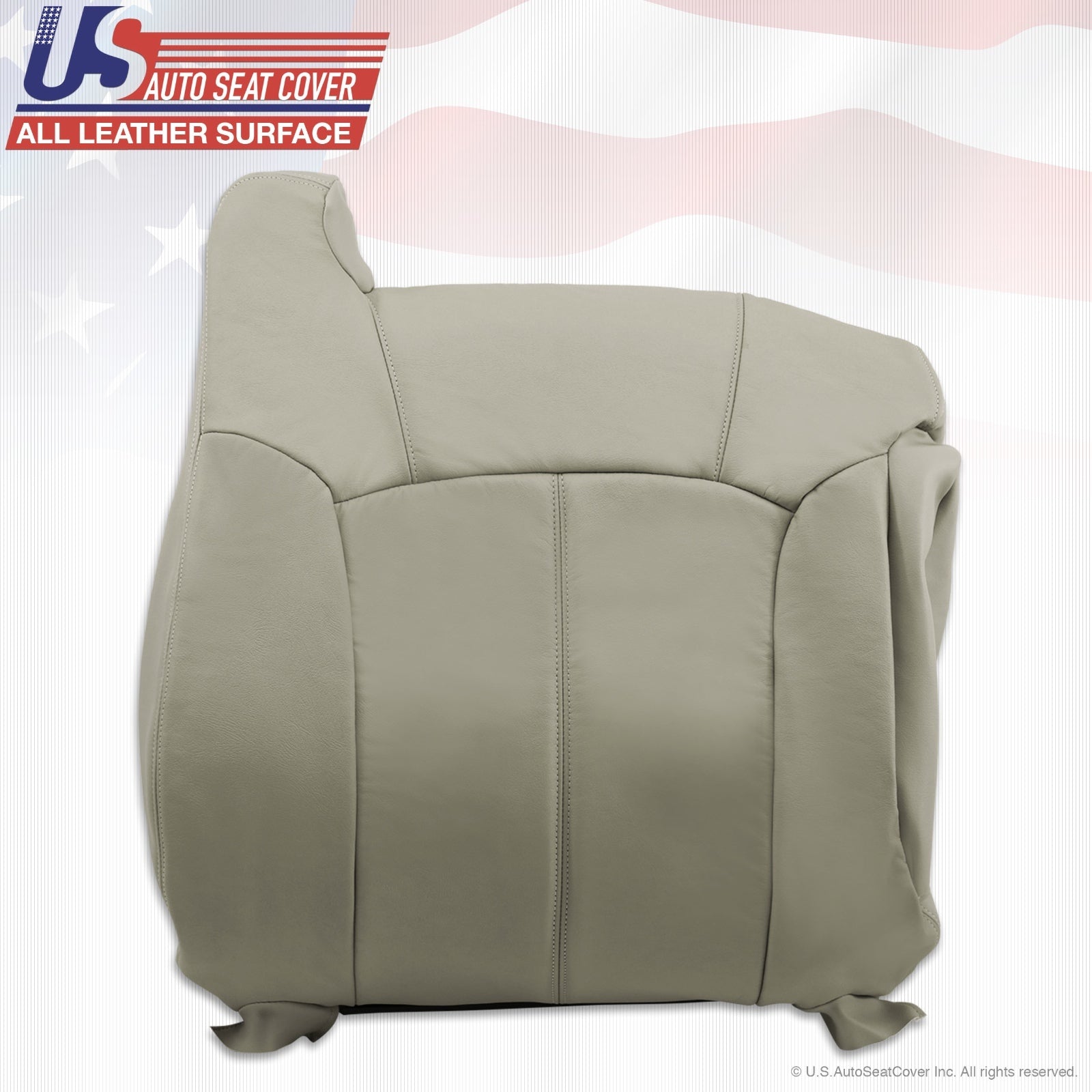 1999 2000 2001 2002 Chevy Tahoe Suburban Upholstery leather seat cover Gray ligh