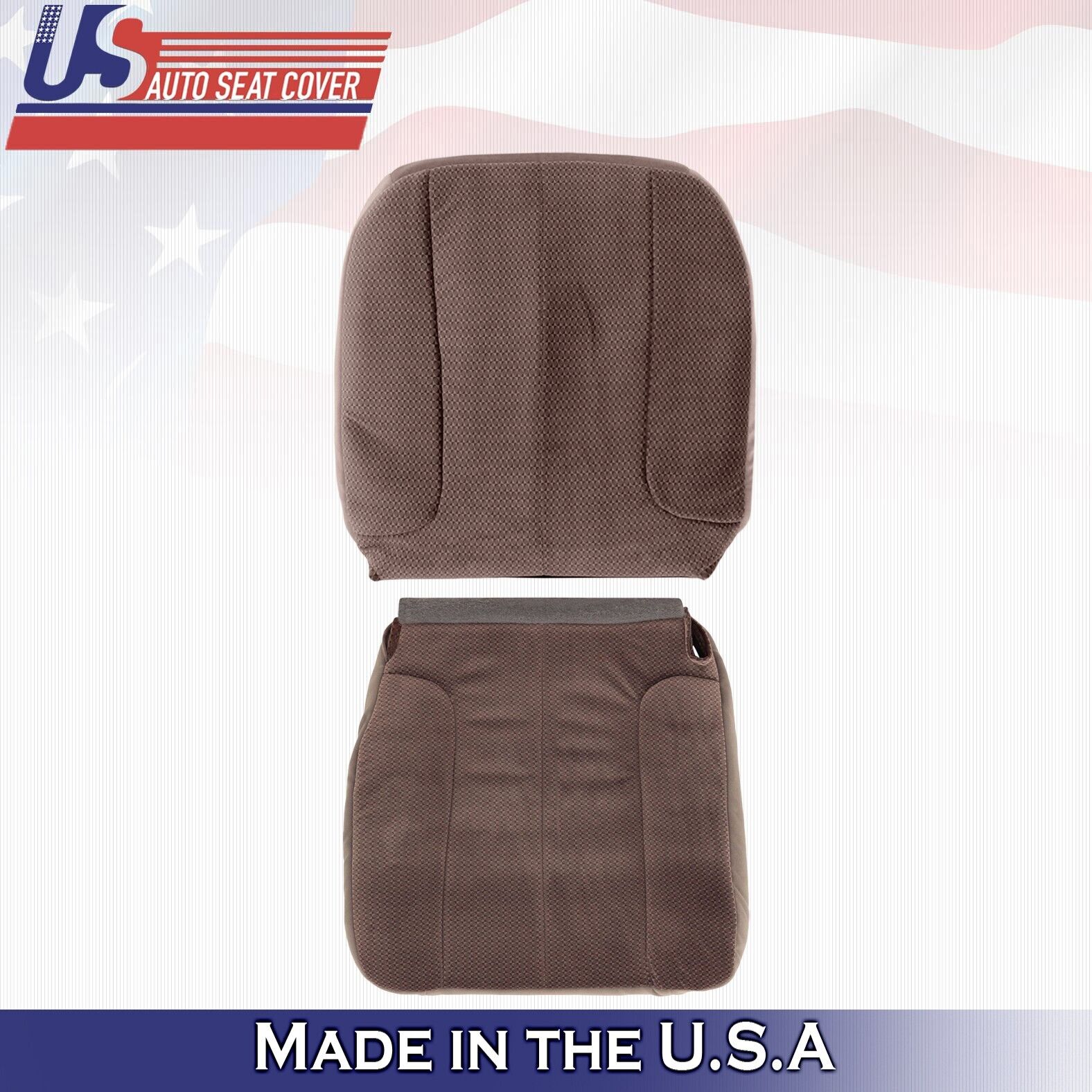 2002 to 2006 Fits Dodge Ram 1500 2500 SLT Driver Top & Bottom Cloth Cover Tan