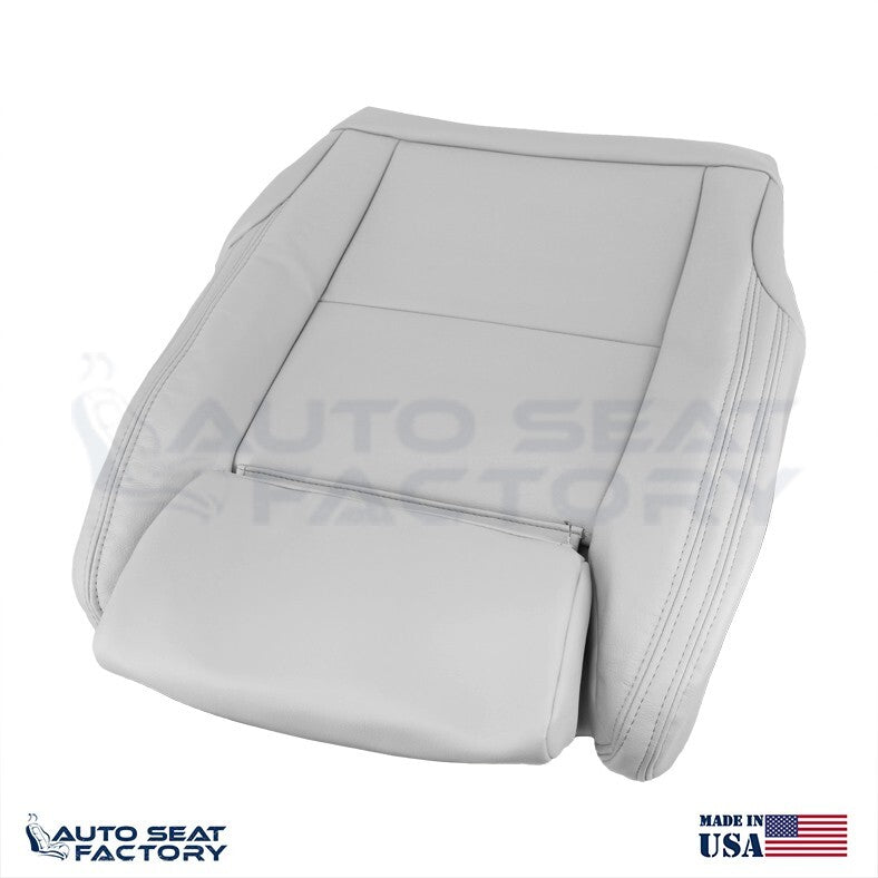 Replacement Fits 2016 - 2019 Mercedes CLA Driver Bottom Gray Vinyl Seat Cover