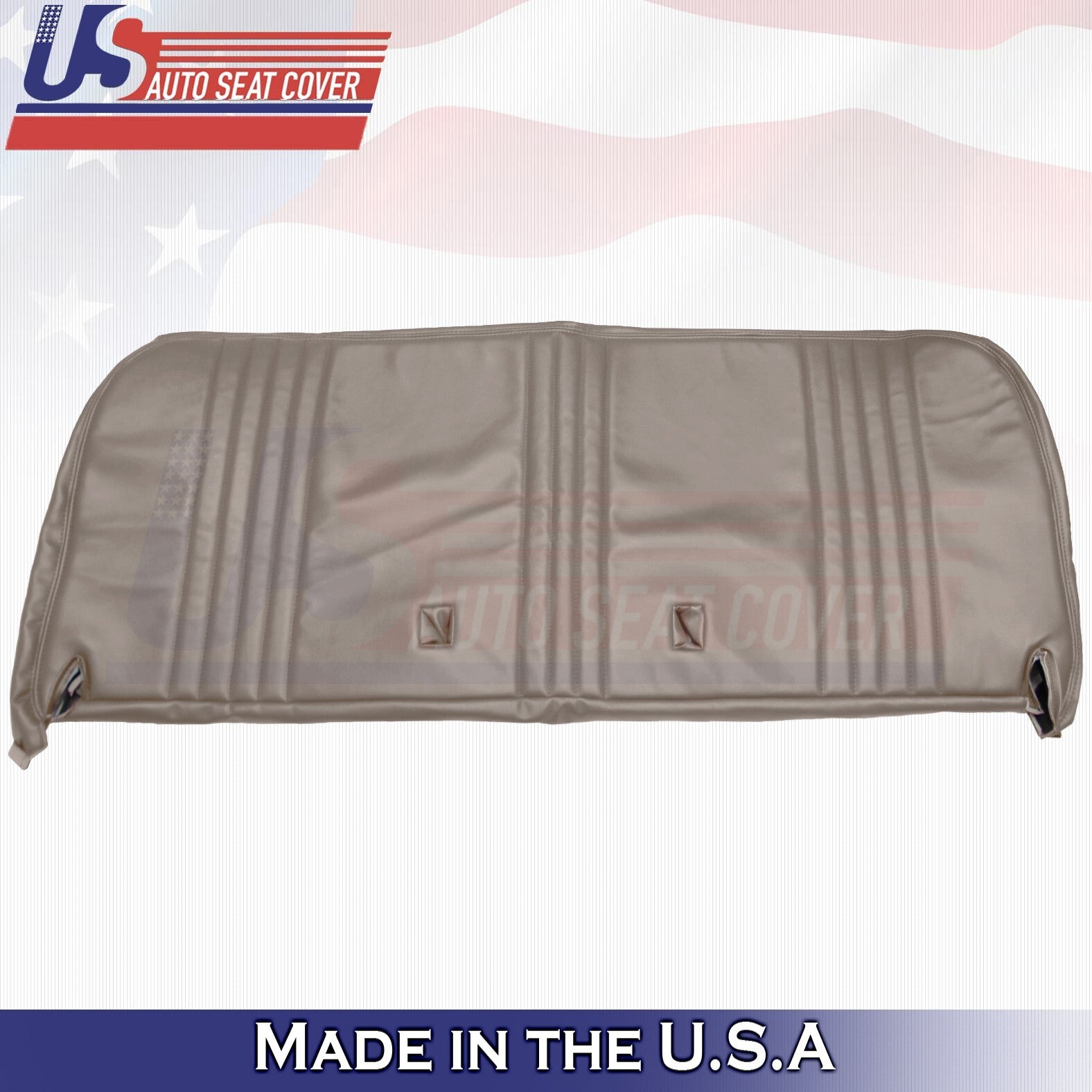1996 For GMC Sierra C/K 1500 2500 3500 Front Bottom Bench Vinyl Seat Cover Tan