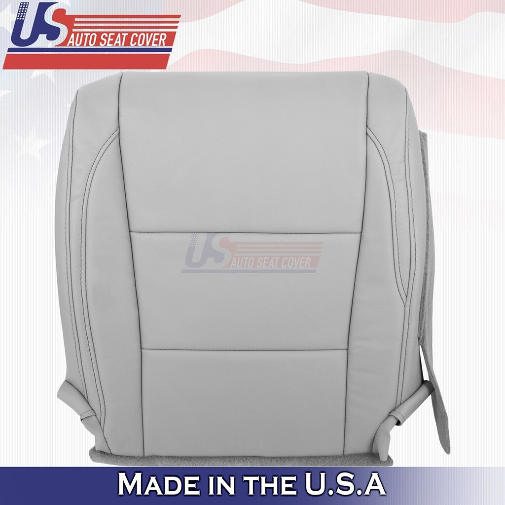 2019 For Toyota Highlander Front Driver Bottom Leather Seat Cover Ash Gray