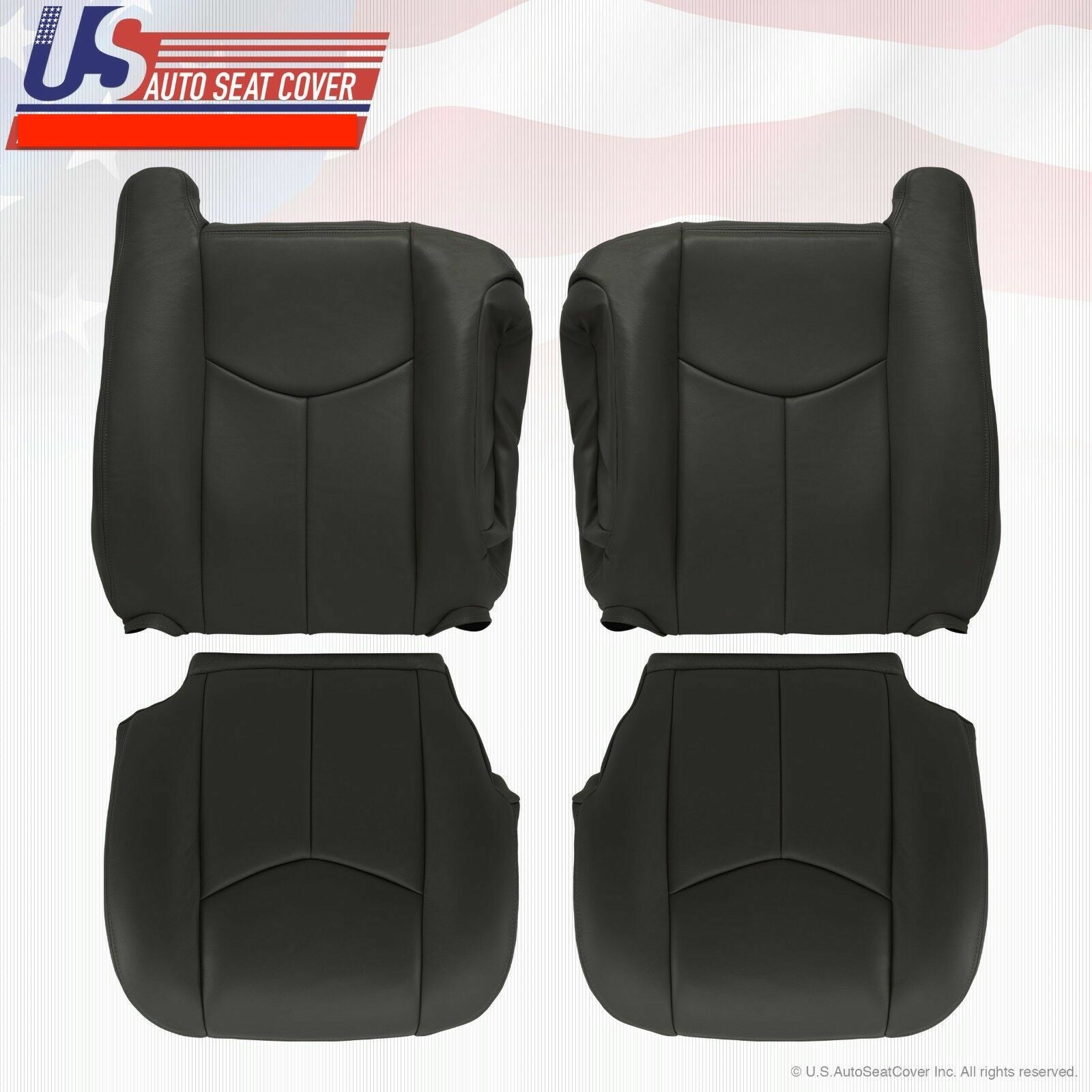 2003 To 2006 Chevy Silverado GMC Sierra 1500 2500 Upholstery seat cover DK Gray