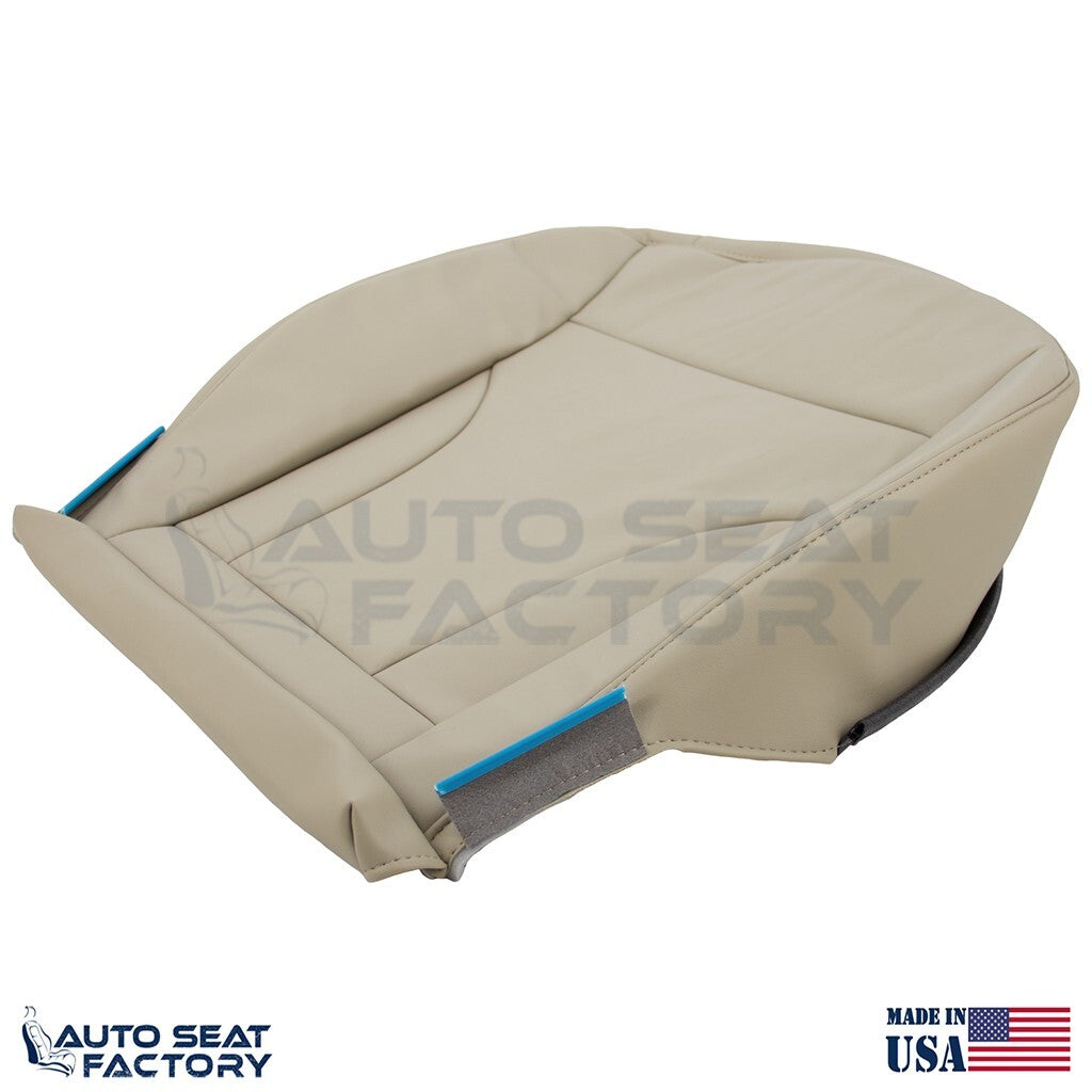Replacement Fits 2013 - 2017 Audi Q5 PASSENGER Bottom Beige Vinyl Seat Cover