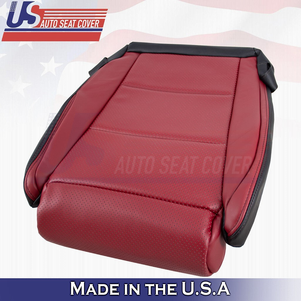 2017 2018 2019 2020 For Lexus GS350 F-Sport Driver Bottom Leather Seat Cover Red