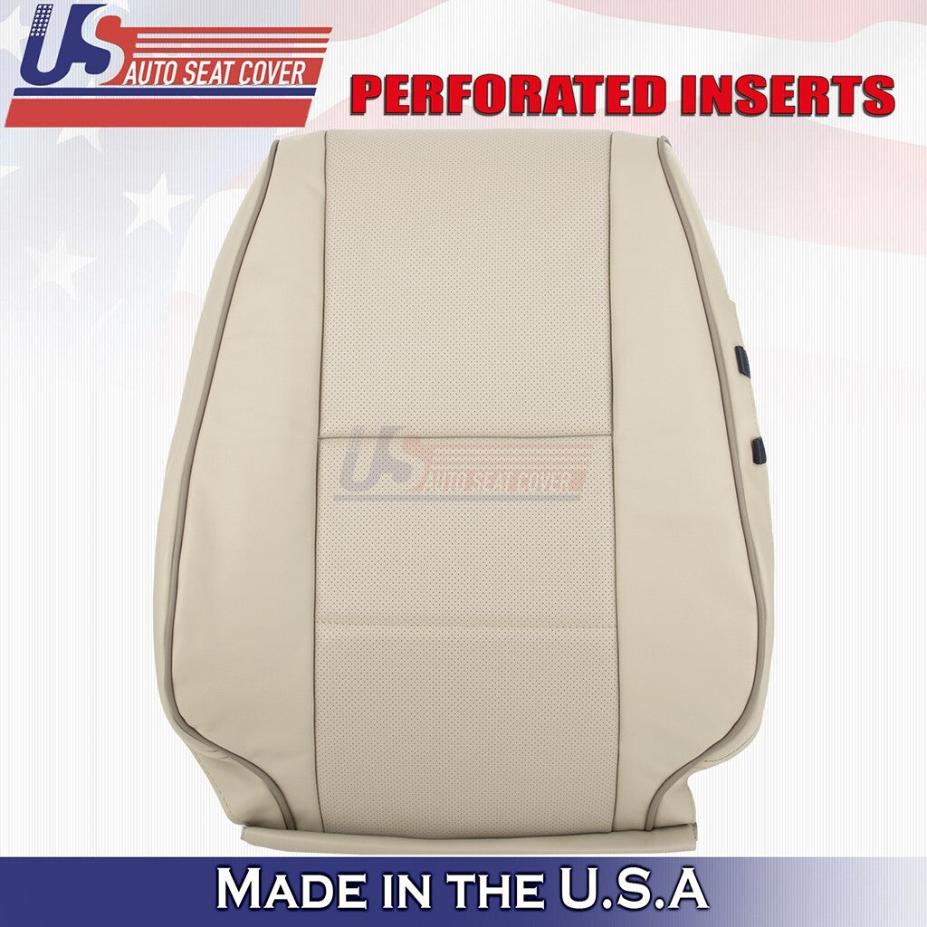 2001 to 2005 For Lexus IS300 Driver& Passenger Tops Perf Leather Cover Tan