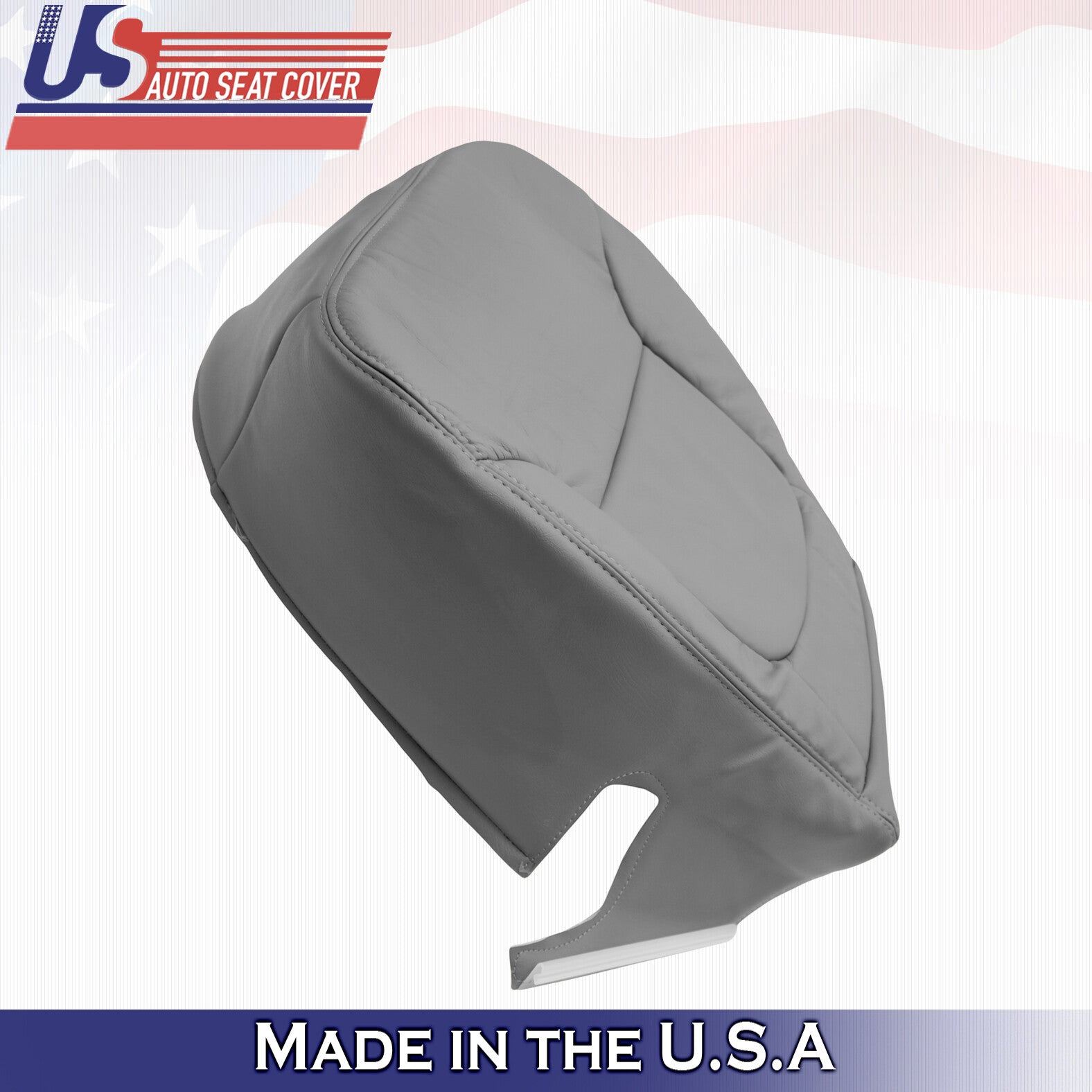 2001 2002 2003 2004 Fits For TOYOTA TUNDRA Driver Bottom Leather Seat Cover Gray