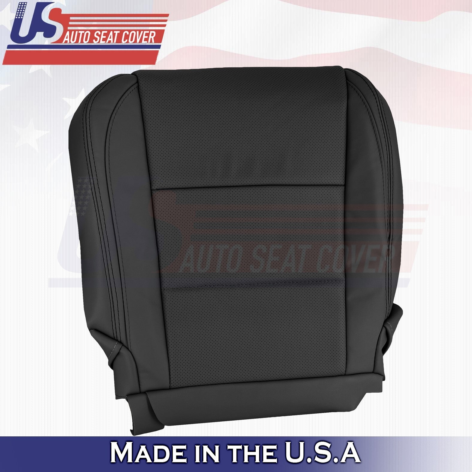 2018 2019 2020 Fits Lexus GS350 Driver Bottom Leather Seat Cover Black