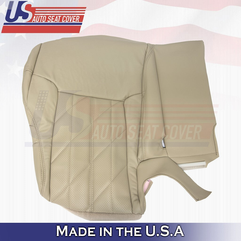 2009 to 2013 Fits Infiniti FX35 FX37 FX50 Rear Passenger Top Leather Cover Tan