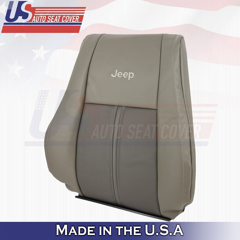 2005 2006 2007 Fits Jeep Grand Cherokee Driver Top Leather Seat Cover Tan