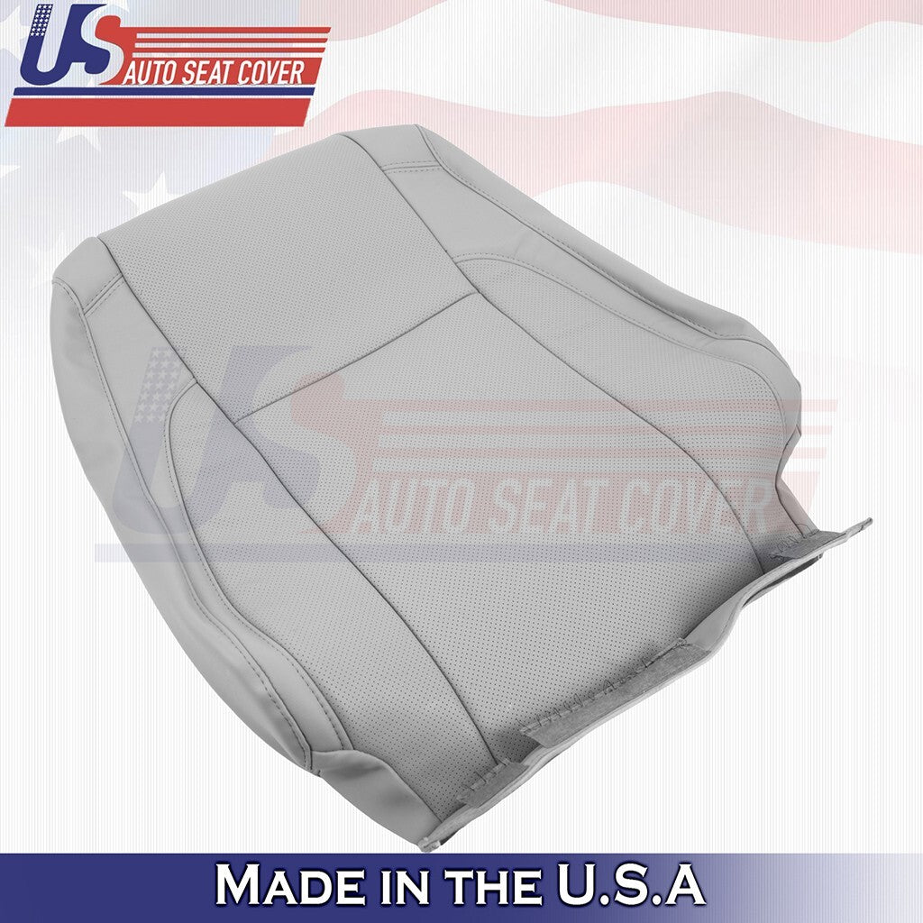 2014 to 2019 For Toyota Highlander Driver & Passenger Top Leather Cover Ash Gray