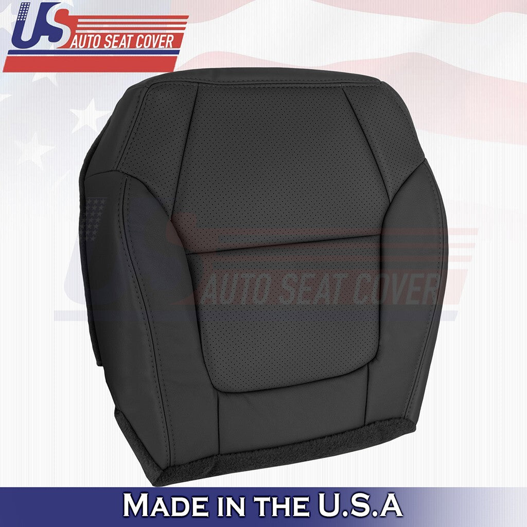 2001 to 2003 For Acura CL Type-S Passenger Bottom Perforated Leather Cover Black