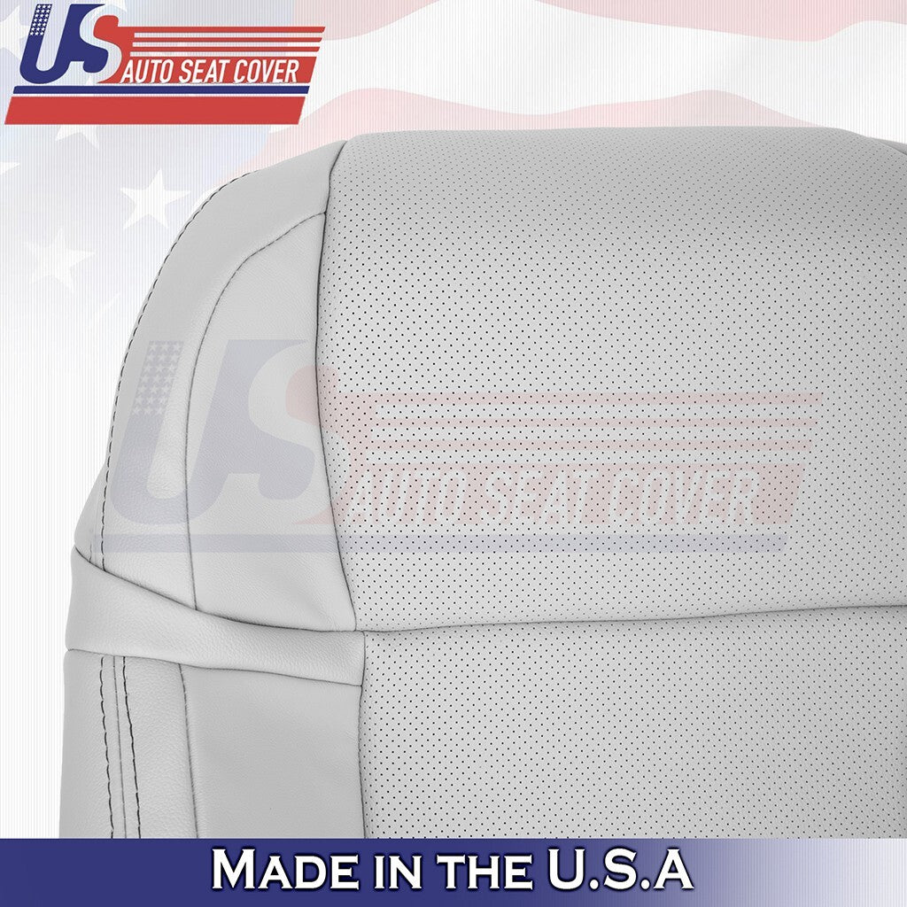 2013 to 2020 For Lexus GS350 F-Sport Driver & Passenger Tops Leather Cover Gray
