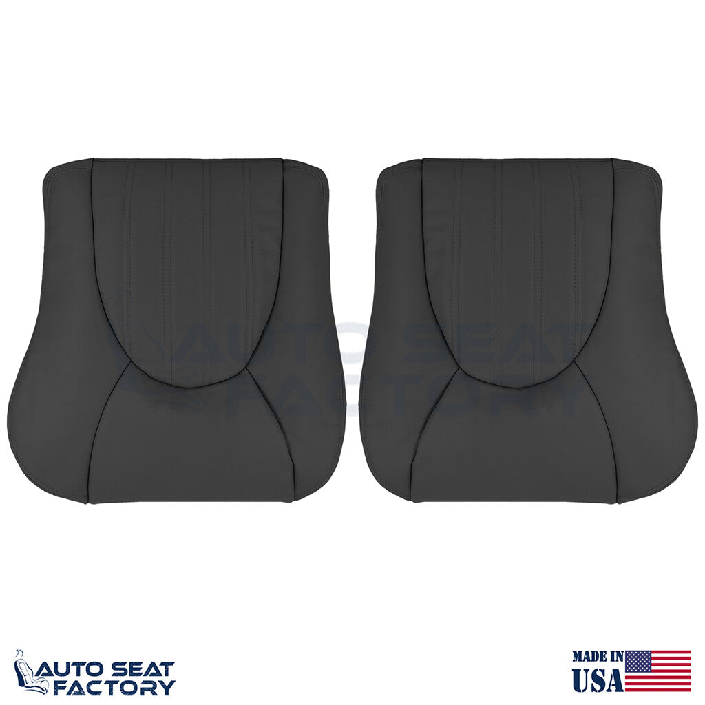 Replacement Driver & Passenger Bottom Vinyl Seat Cover For 1997- 2000 Jaguar XK8
