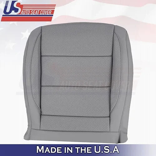 2006-2010 For Volkswagen Jetta Passenger Bottom Perforated Leather Cover Gray