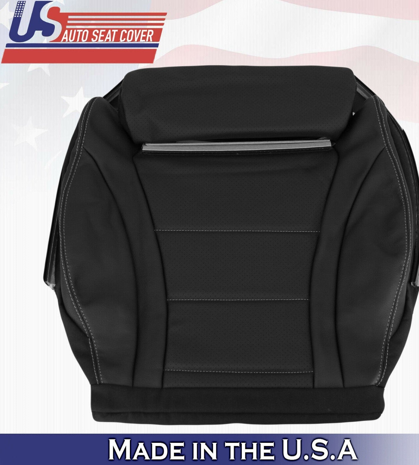 2020 2021 For Mercedes Benz GLC Class Passenger bottom leather cover Black