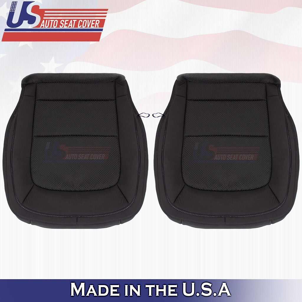 2018 2019 2020 2021 For Chevy Colorado Driver&Passenger Bottom Cloth Cover Black