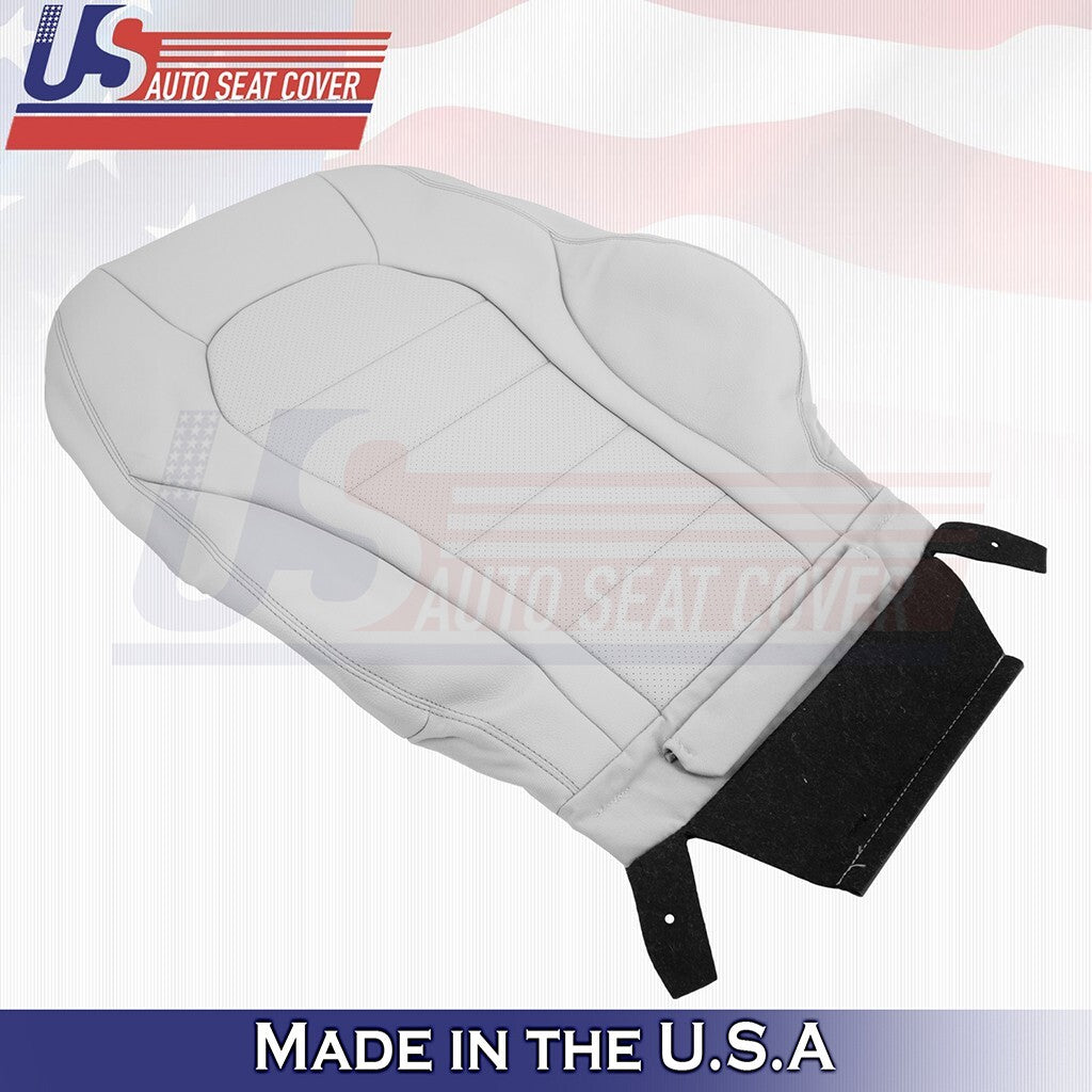 2015 2016 2017 Fits Mercedes Benz C350 Driver Top Perforated Leather Cover Gray