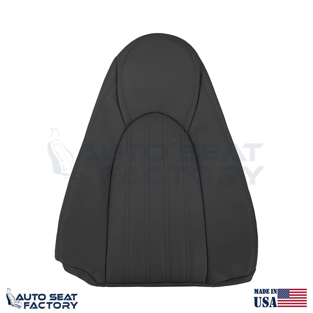 Replacement 1997 - 2000 Jaguar XK8 Driver & Passenger Black Leather Seat Covers