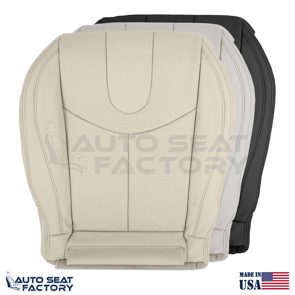 Perforated Driver Bottom Seat Cover Fits 2009 - 2013 Infiniti G37 CONVERTIBLE