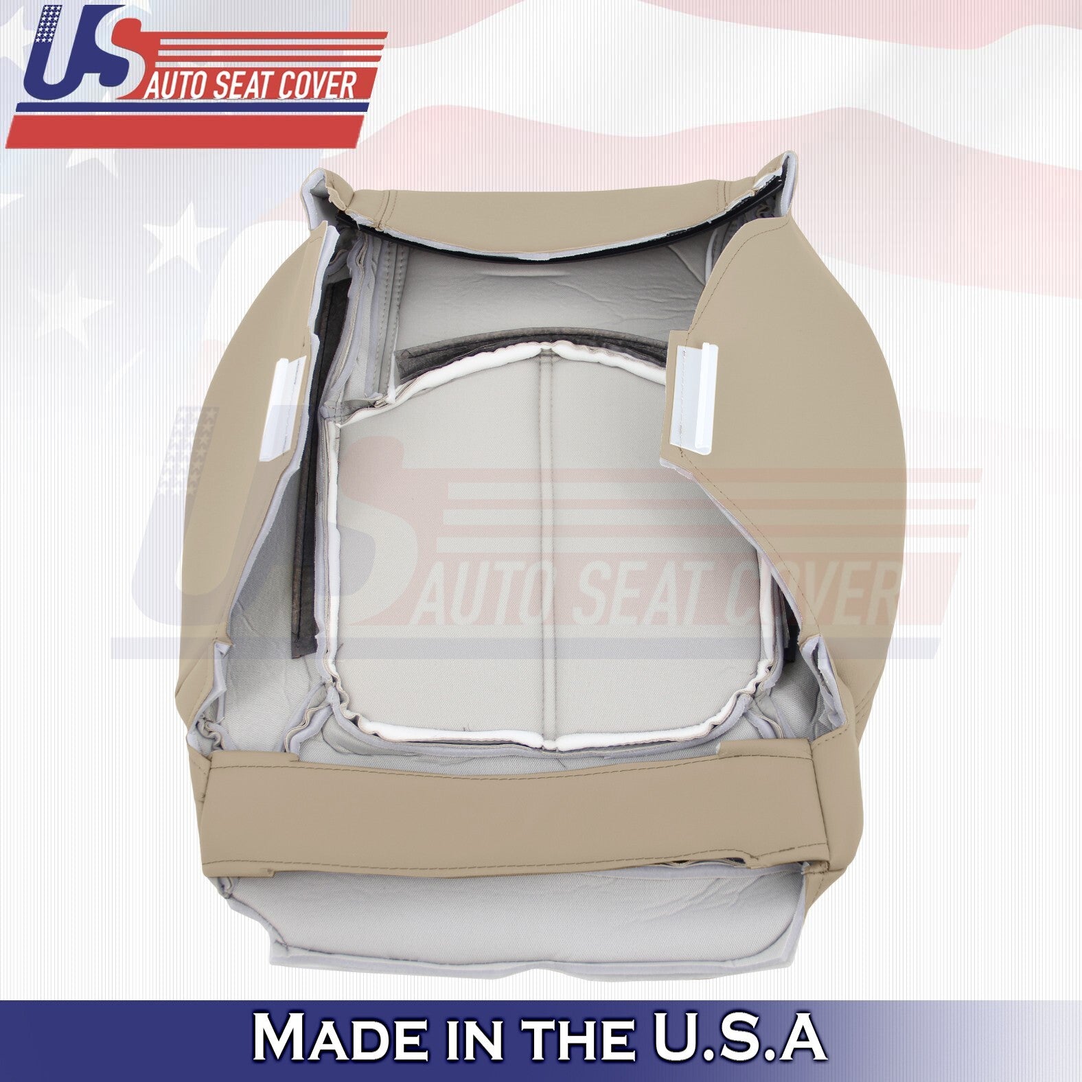2008-2012 For Buick Enclave Driver & Passenger Tops & Bottoms Covers Tan