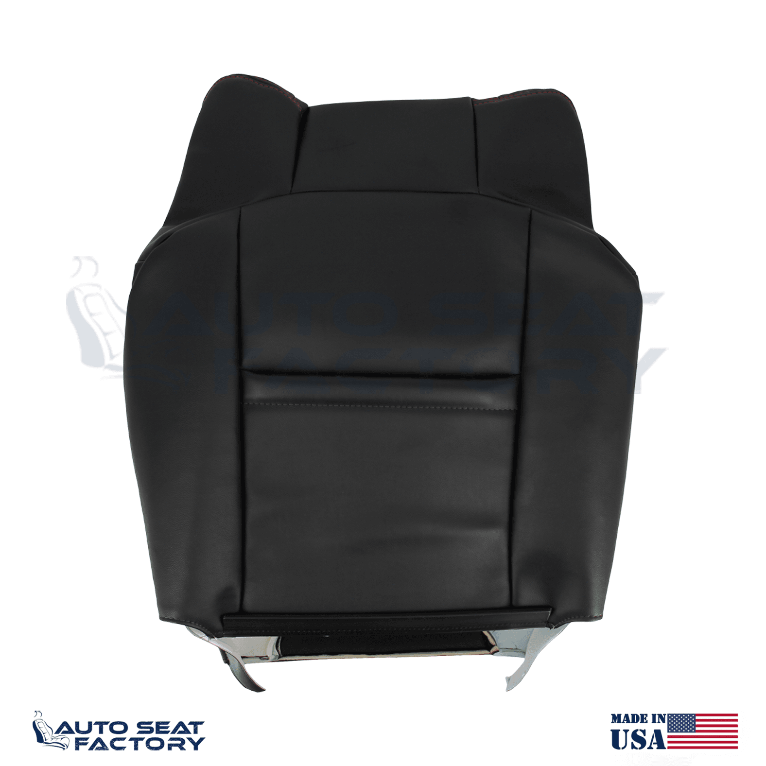 Replacement Black Seat Cover Fits 2006 - 2010 Dodge Charger RT Front Tops