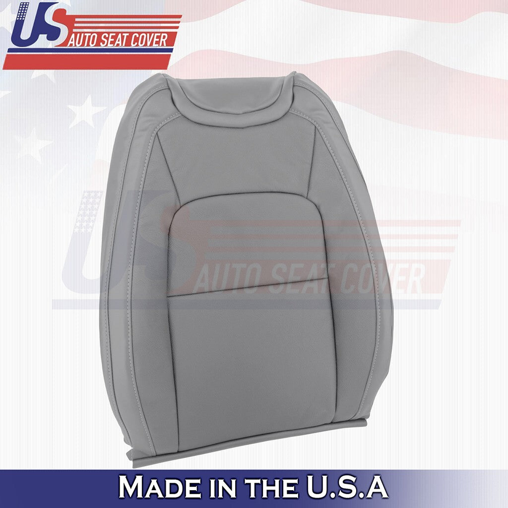 2015 to 2022 For GMC Canyon SLT Front Set Tops &Bottoms Vinyl Seat Cover Gray