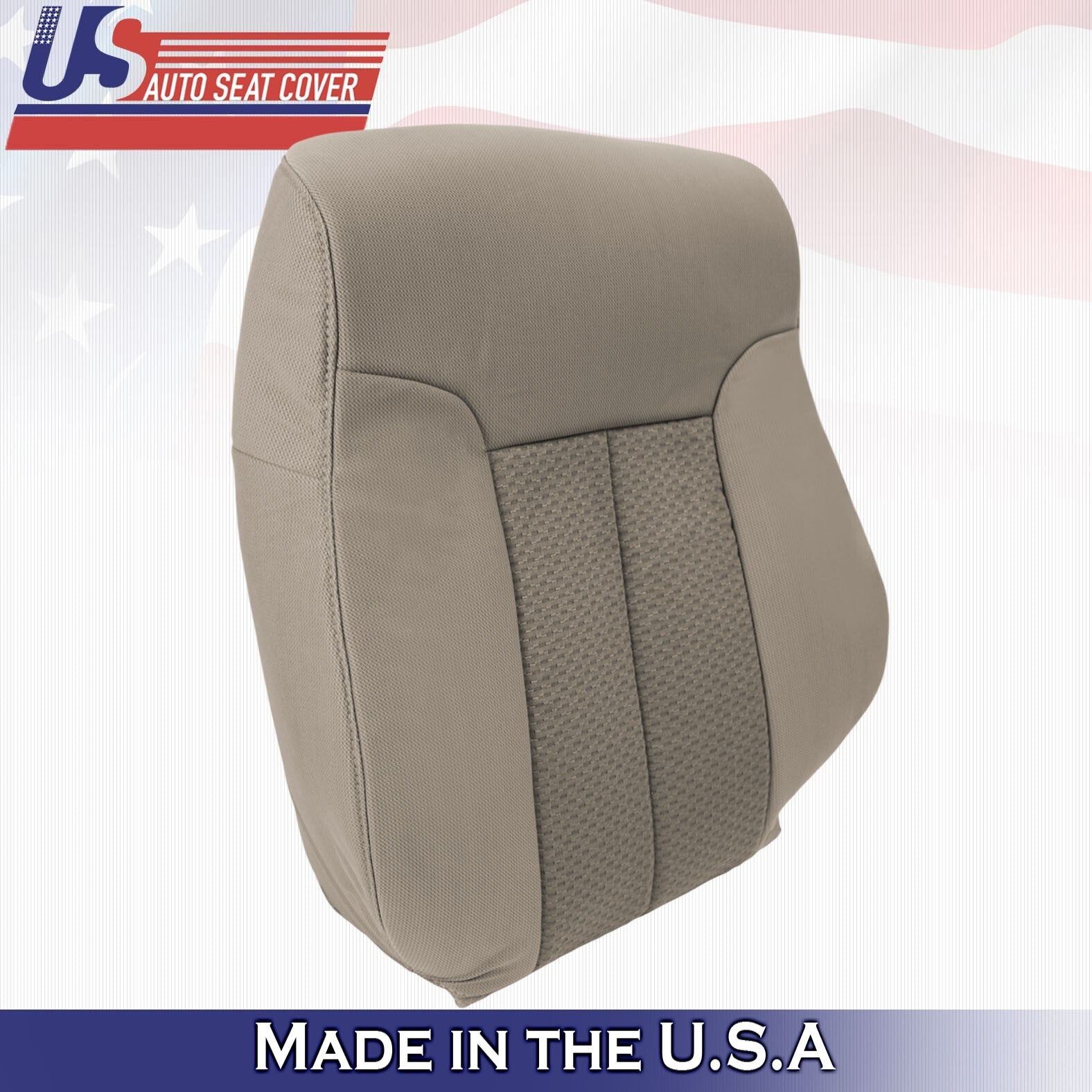 2011 2012 2013 2014 FITS Ford F150 PASSENGER Top Cloth Seat Cover Adobe Tan