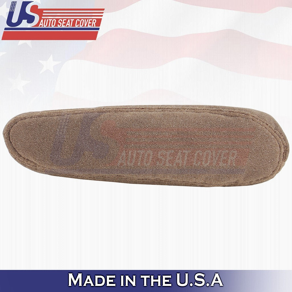 1999 to 2002 For Chevy Silverado Driver Headrest/Armrest/Top Cloth Cover Dk Tan