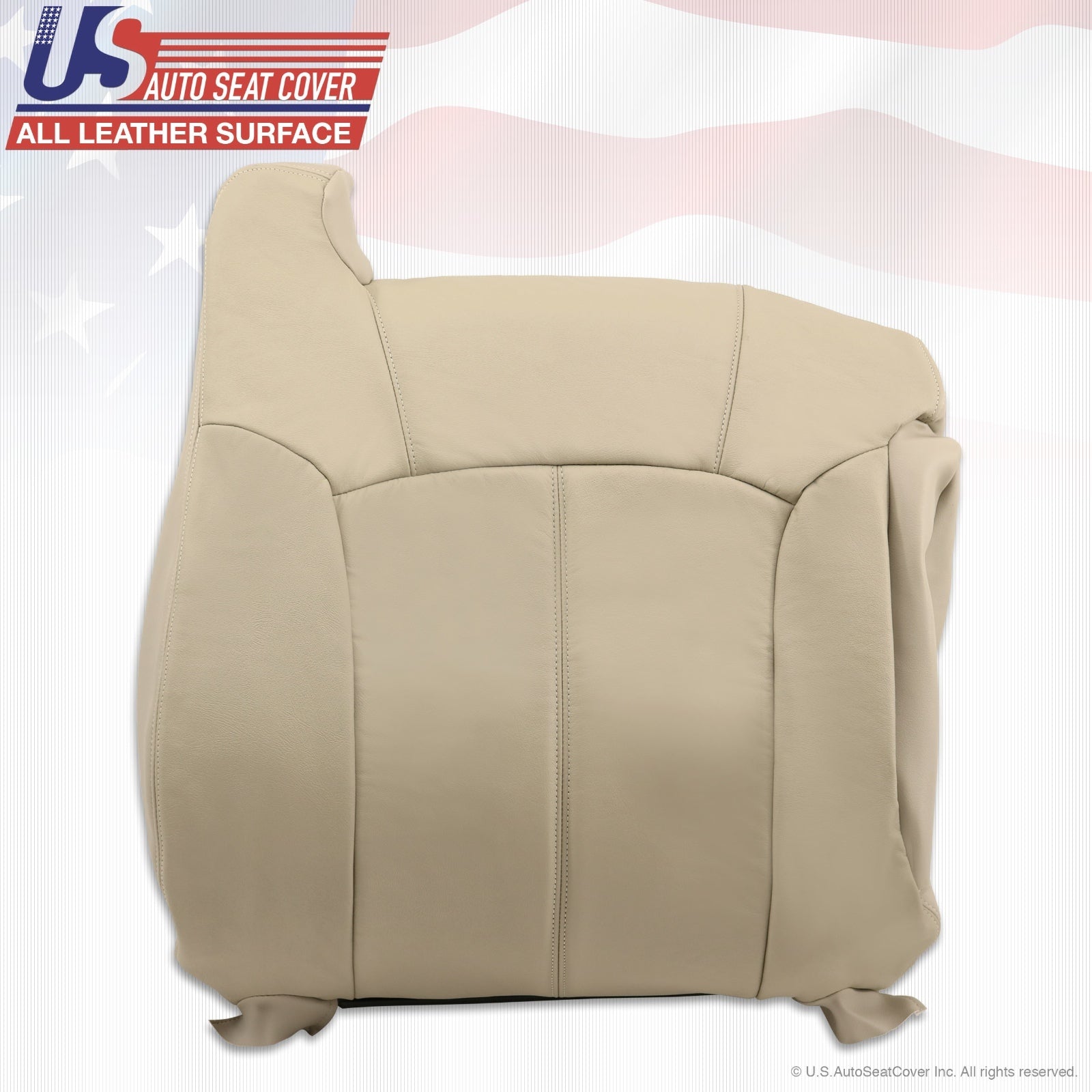 1999 2000 2001 2002 Chevy Tahoe Suburban Upholstery leather seat cover Light Tan
