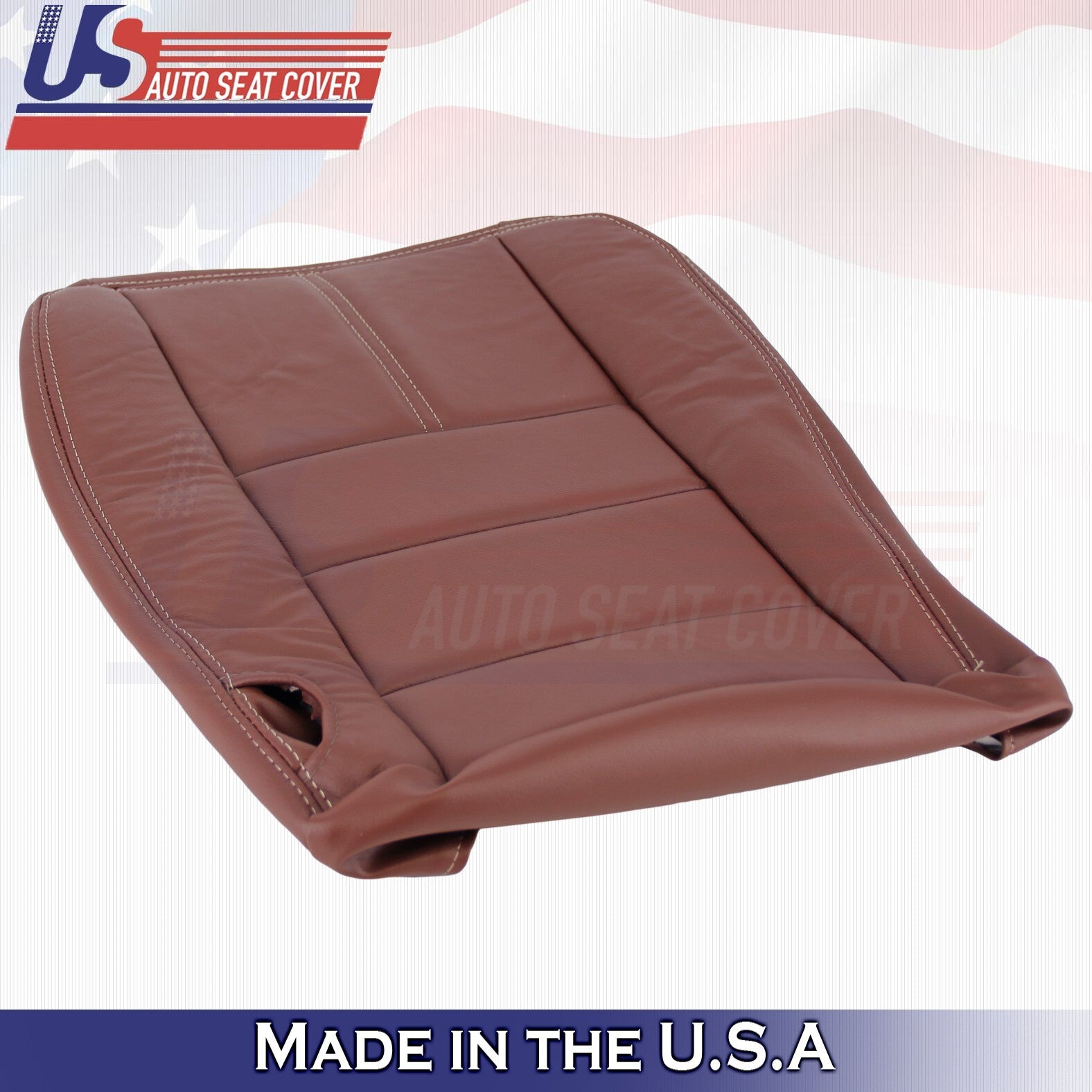 2008 to 2010 For Ford F250 F350 King Ranch Driver Top & Bottom Leather Covers