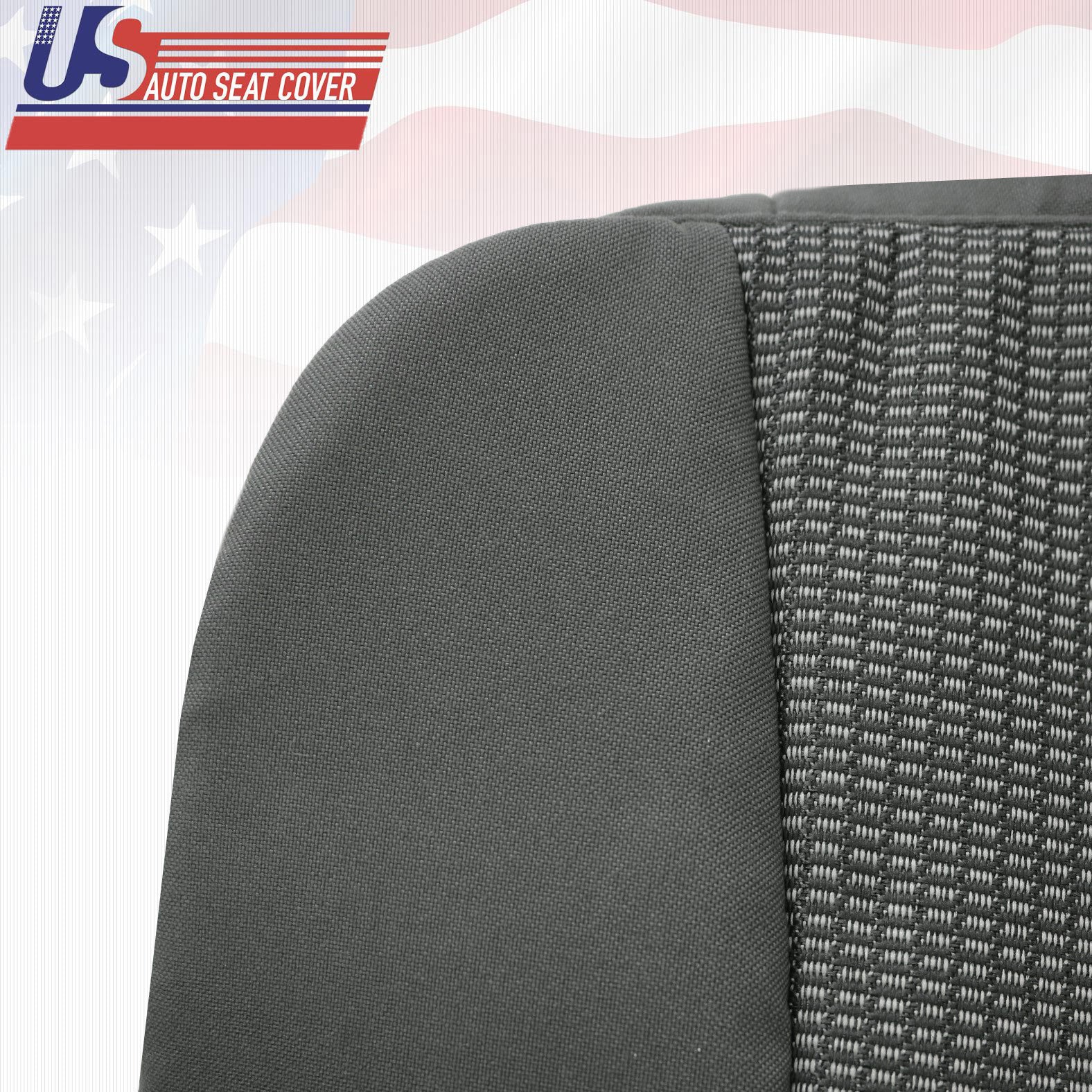 Driver Bottom Cloth Seat Cover slate Gray 2006 to 2010 For Dodge Ram 2500 3500