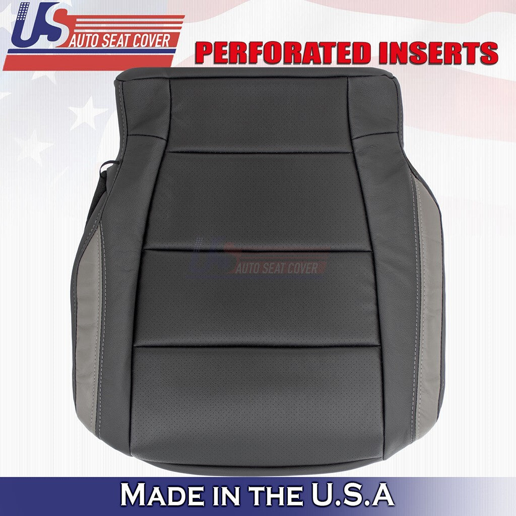 2017 2018 Fits Ford F150 Raptor Driver Bottom Perforated Leather Cover Black