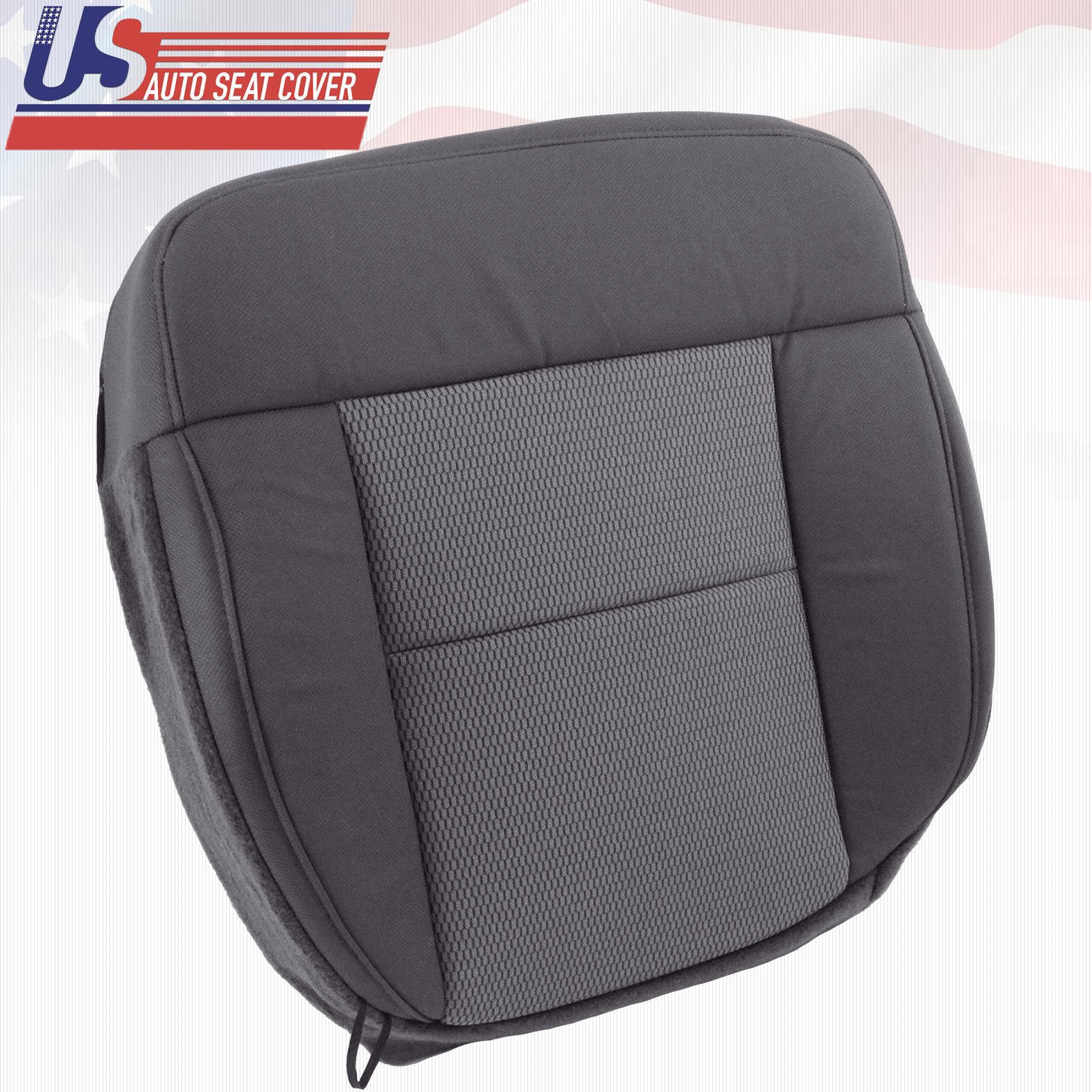 2004 2005 2006 Ford F150 XLT Driver-Passenger Bottom Cloth Seat Cover Dark Gray