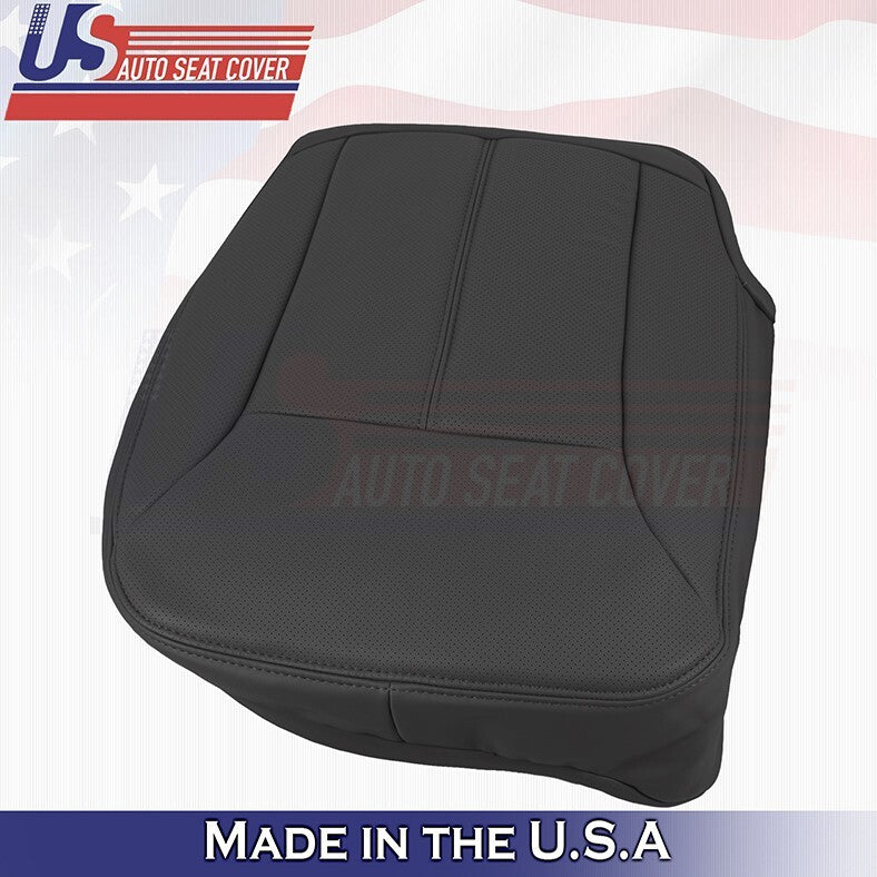 2007 to 2012 For Mercedes GL350 GL450 Driver+Passenger Bottom Leather Covers BLK