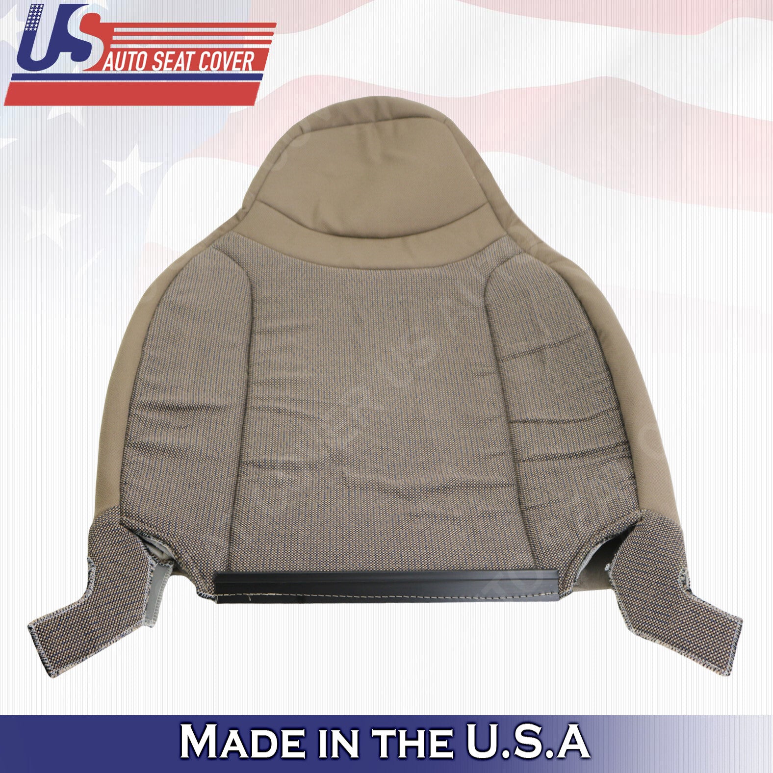 For 2000- 2002 Ford Ranger XL XLT Sport-Top Cloth Tan Seat Cover fits 1993-1999