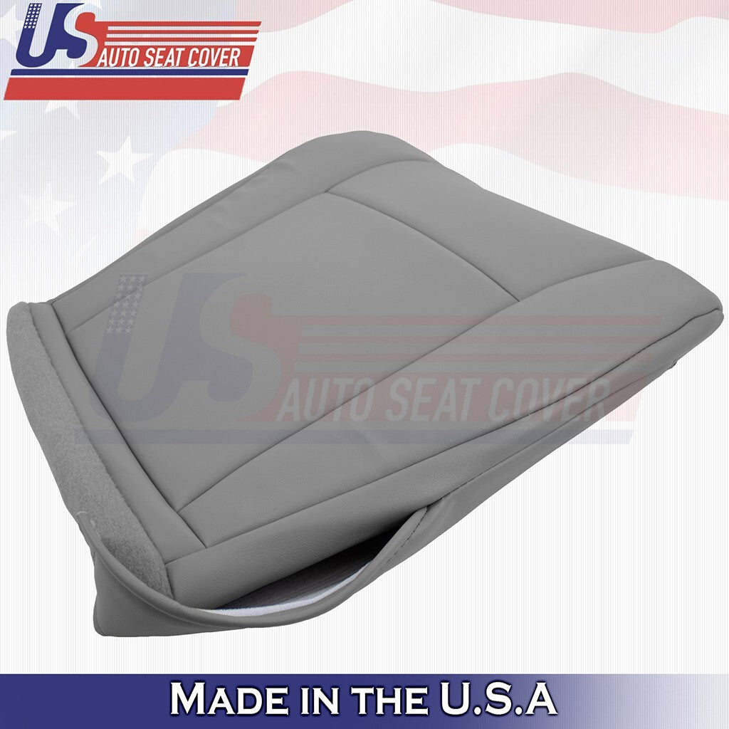 2009 to 2014 Fits Ford E350 E450 E550 Van Driver Bottom & Top Vinyl Cover Gray