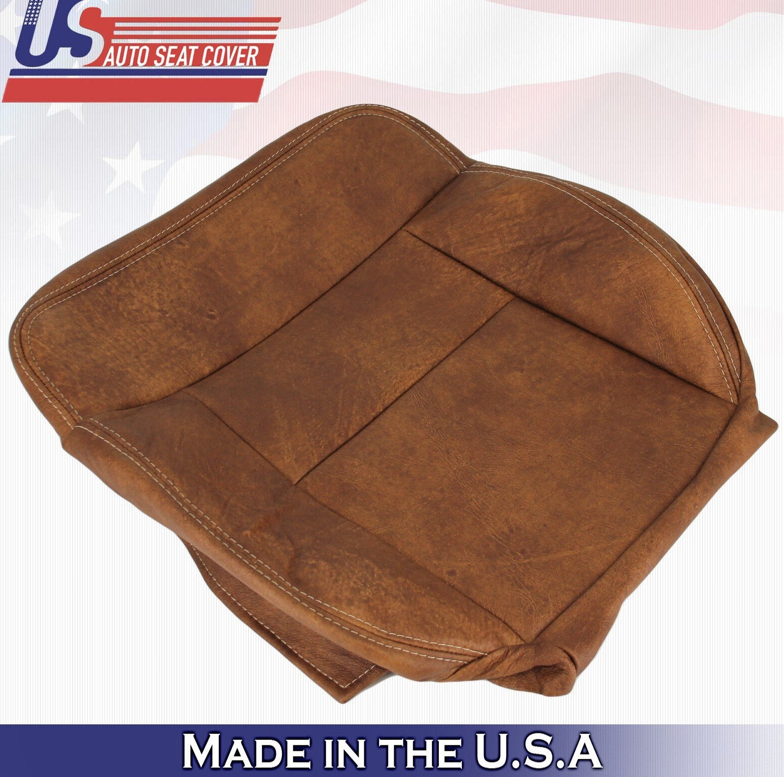 2004 to 2008 Fits Ford F150 King Ranch Passenger Side Bottom Leather Seat Cover